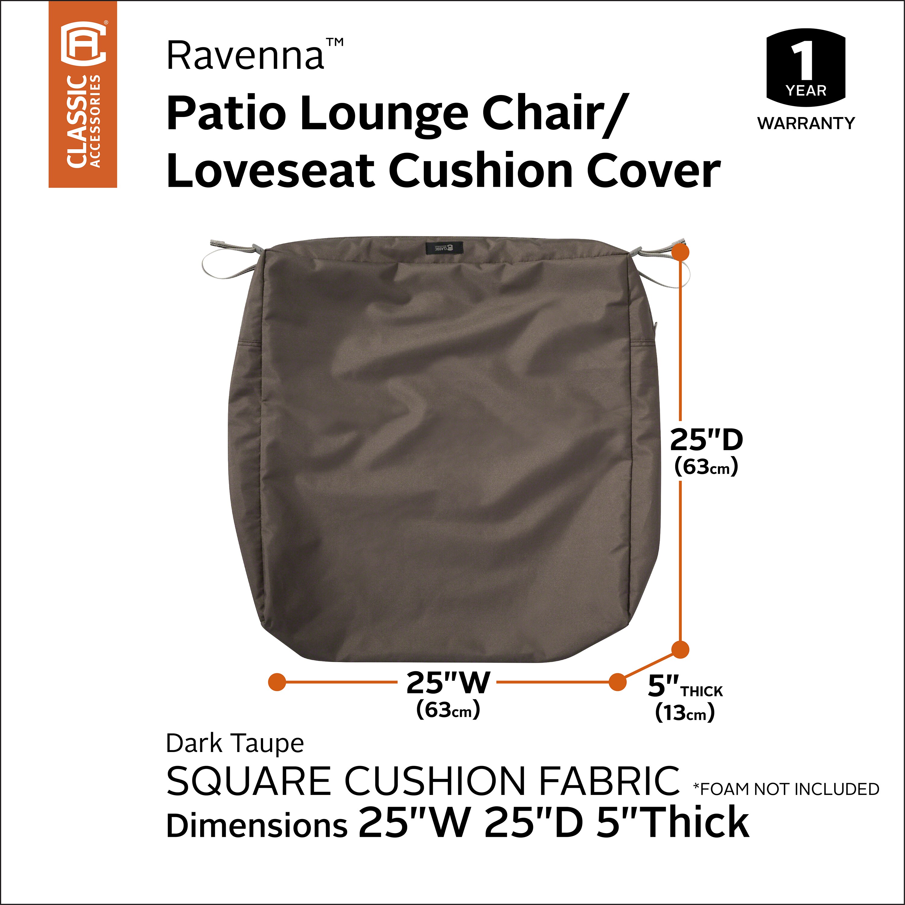 Classic Accessories 60-419-015101-RT Patio-Furniture-Cushions - View #3