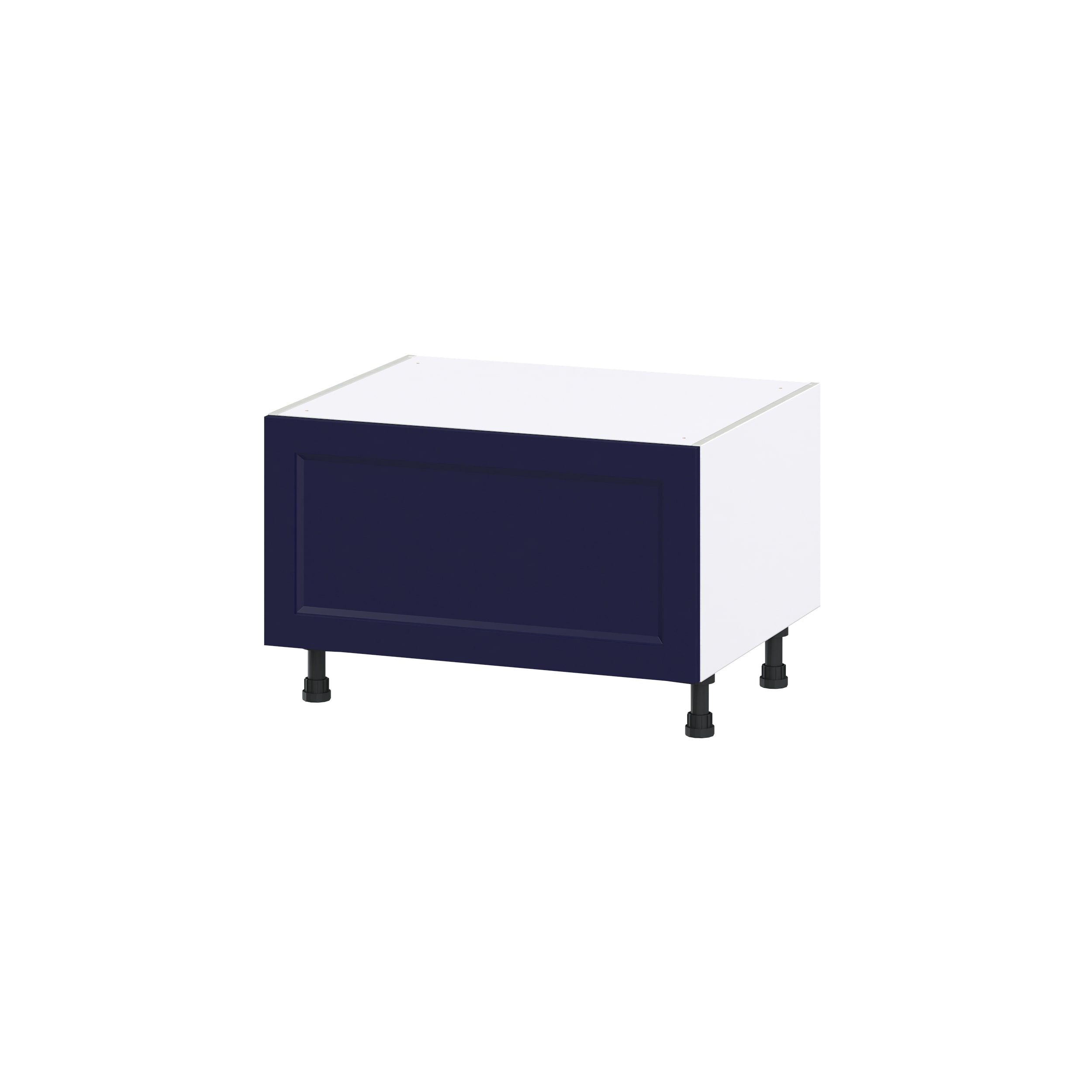 Hugo&Borg Montclaire 30-in W x 19.5-in H x 24-in D Wood 1-Drawer Base Fully Assembled Cabinet (Recessed Panel Style)