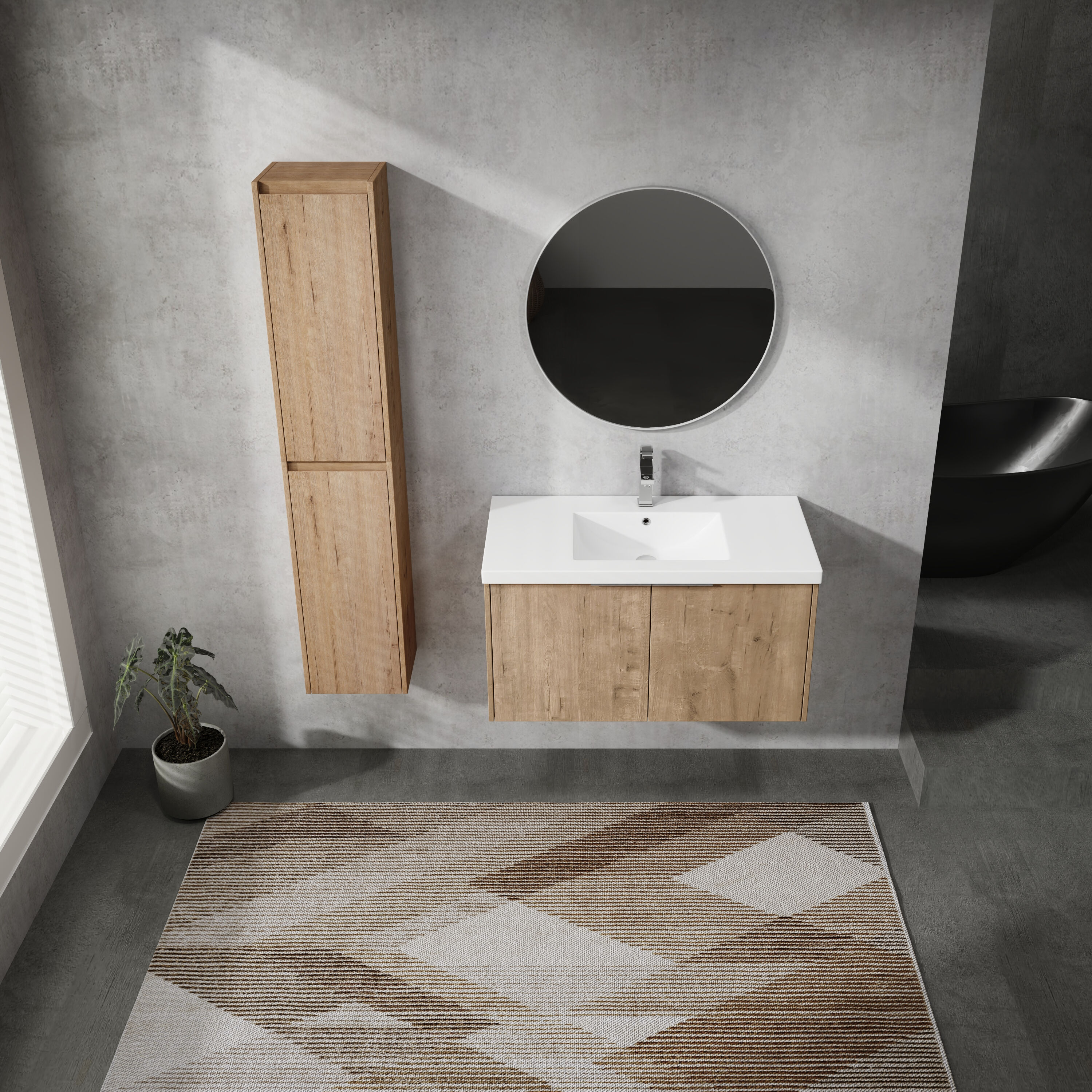 LOVMOR SF-J-W999S00223 Bath-Vanity-Combo - View #2