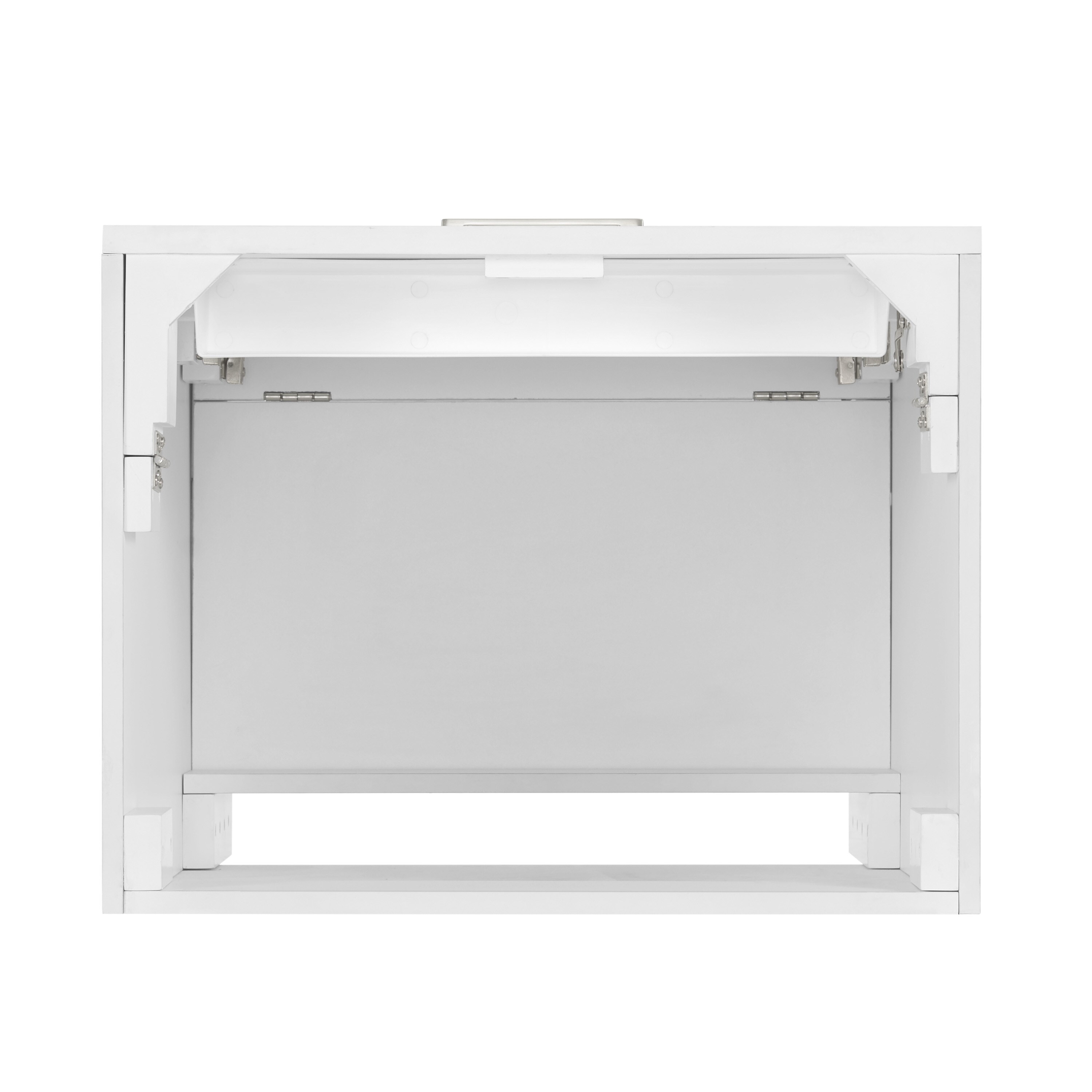 Style Selections Jeanette 24 In White Undermount Single Sink Bathroom   42045872 