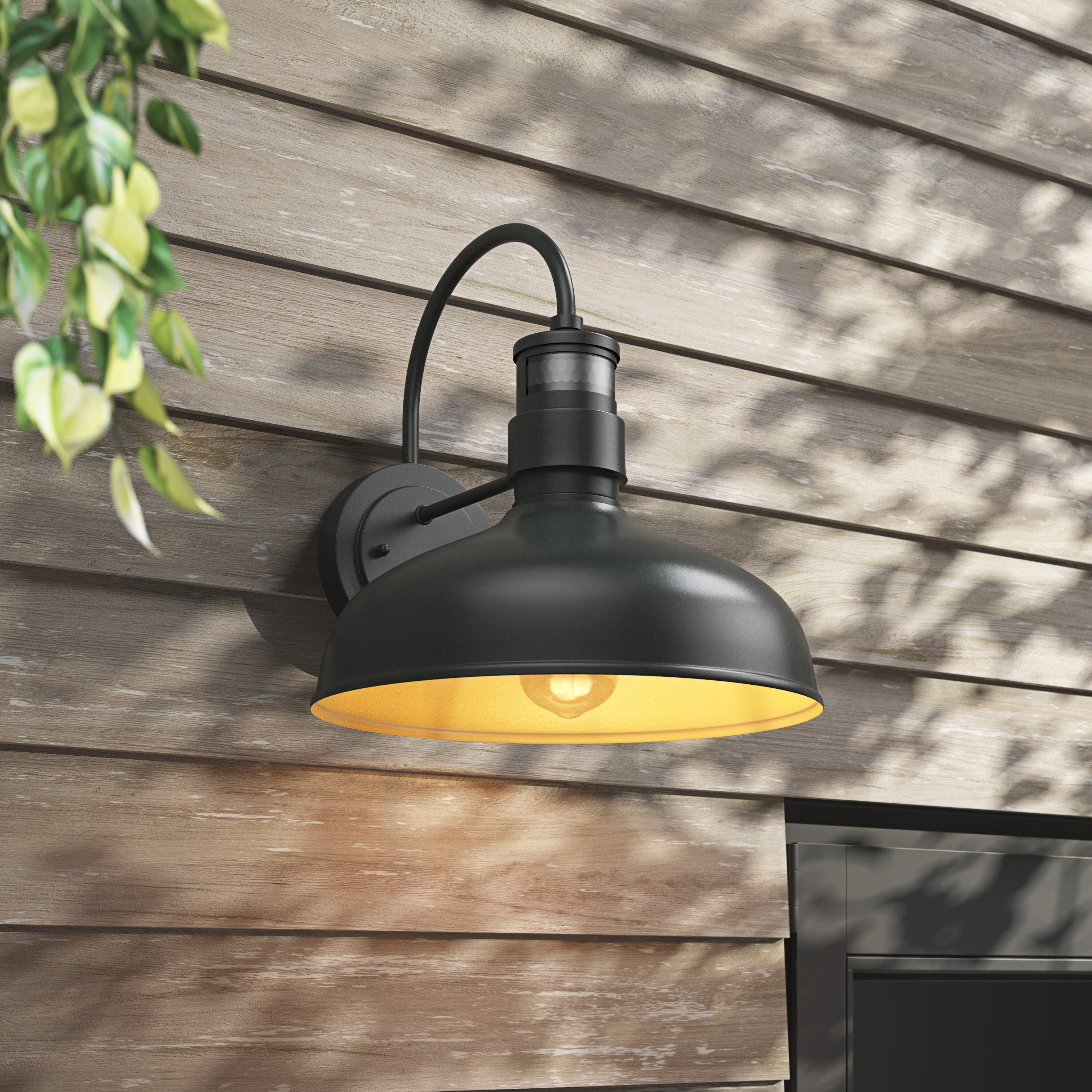 Aiwen HSMD2215-DN-L-BK-G Outdoor-Wall-Lighting - View #2
