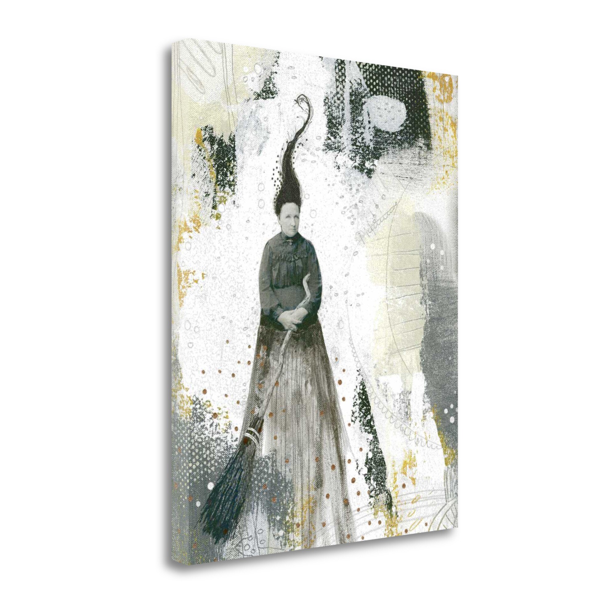 Tangletown Fine Art SBSO1127-1620C Witch I Sarah Ogren 20-in H x 16-in W People Print on Canvas