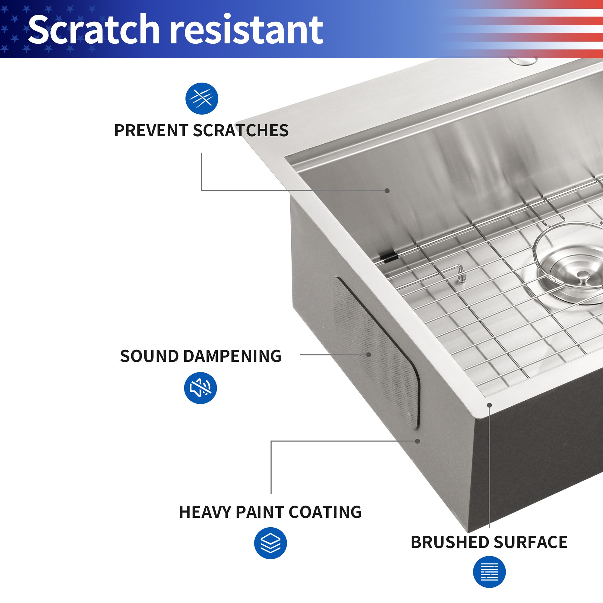 Rainlex RX-SS19-3022 Kitchen-Sinks - View #5