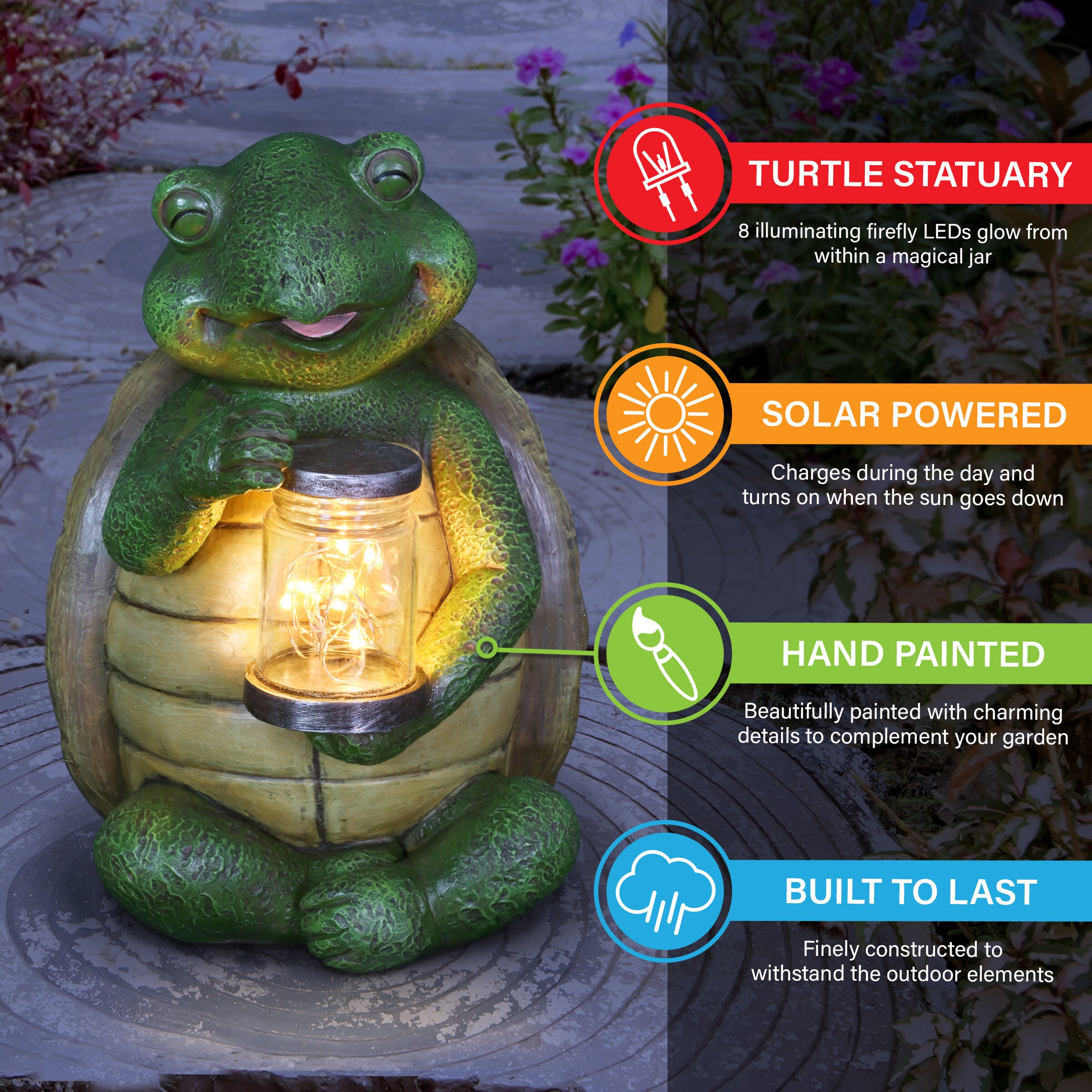 Exhart 71726-RS Garden-Statue - View #5