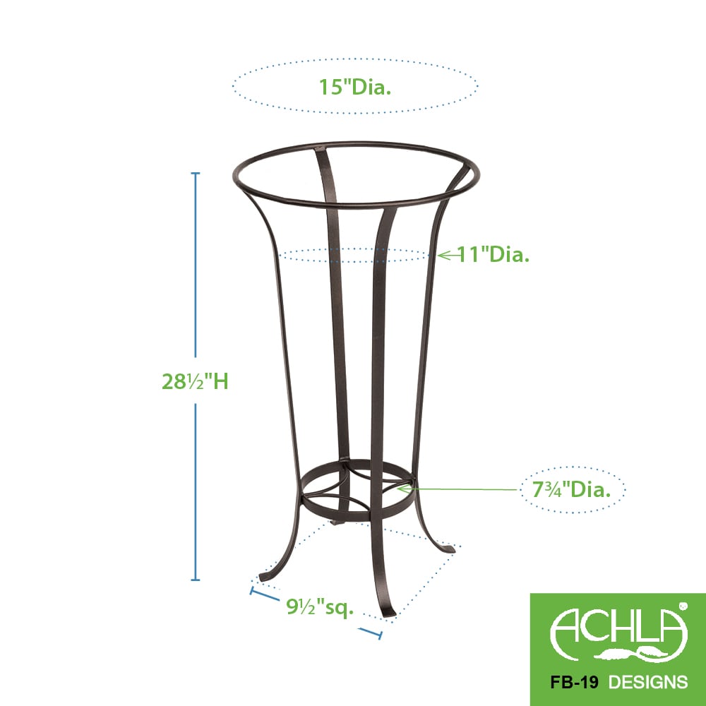 ACHLA Designs FB-19 Plant-Stand - View #2