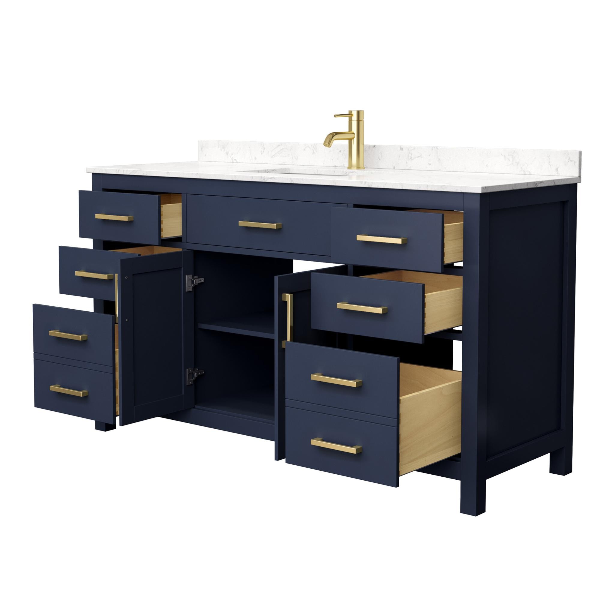 Wyndham Collection WCG242460SBLCCUNSMXX Bath-Vanity-Combo - View #3