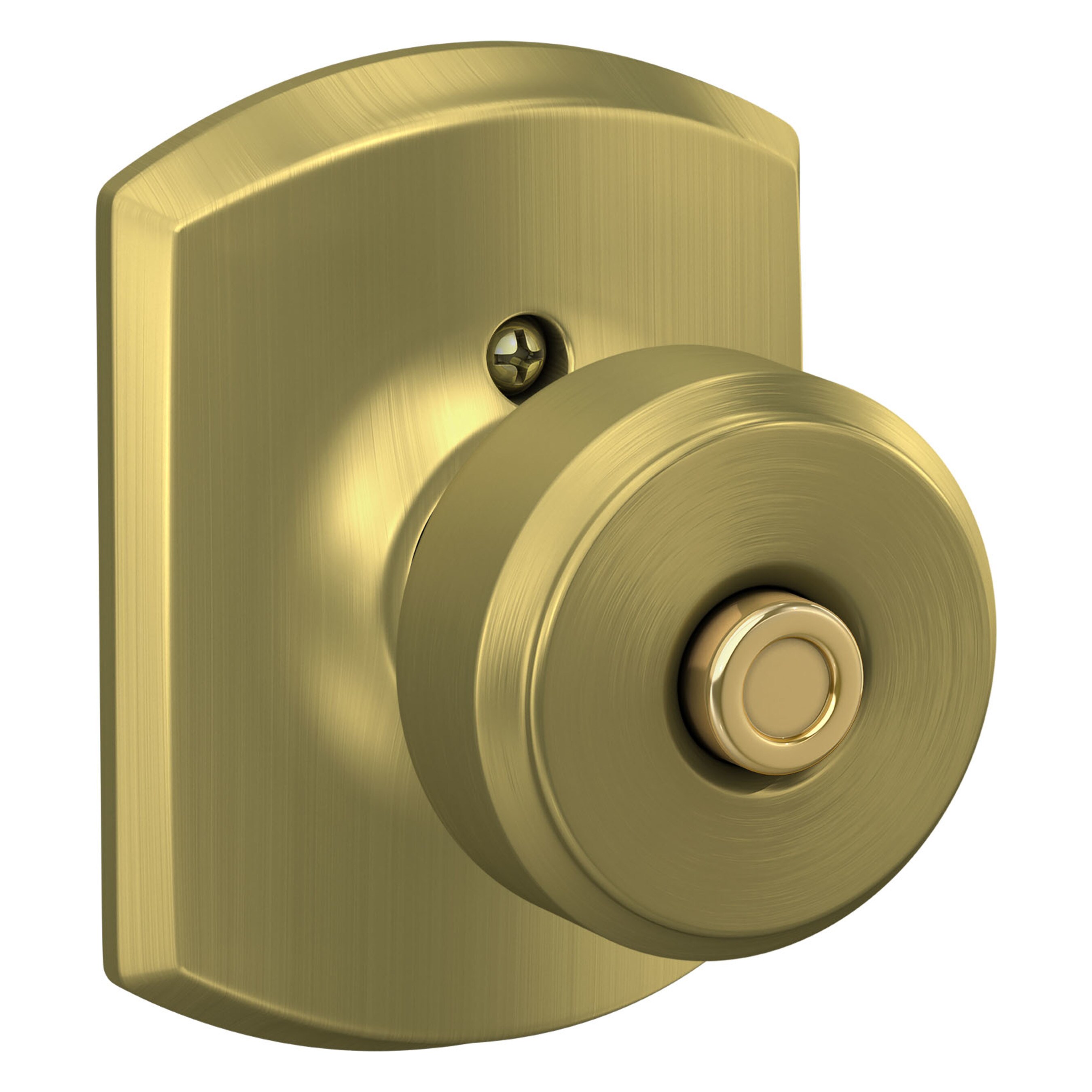 Schlage F40 BWE 608 GRW Door-Knobs - View #7