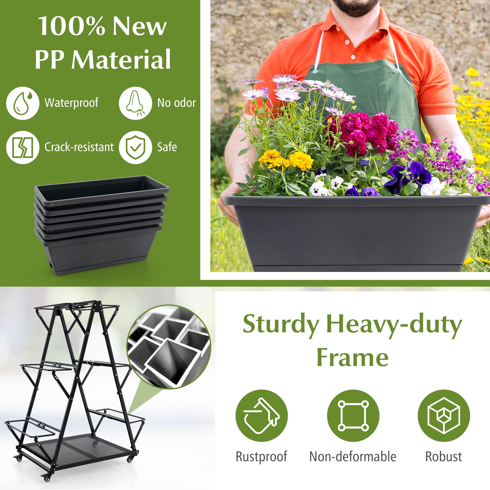 Iseryn NP11780DK Raised-Garden-Beds - View #7