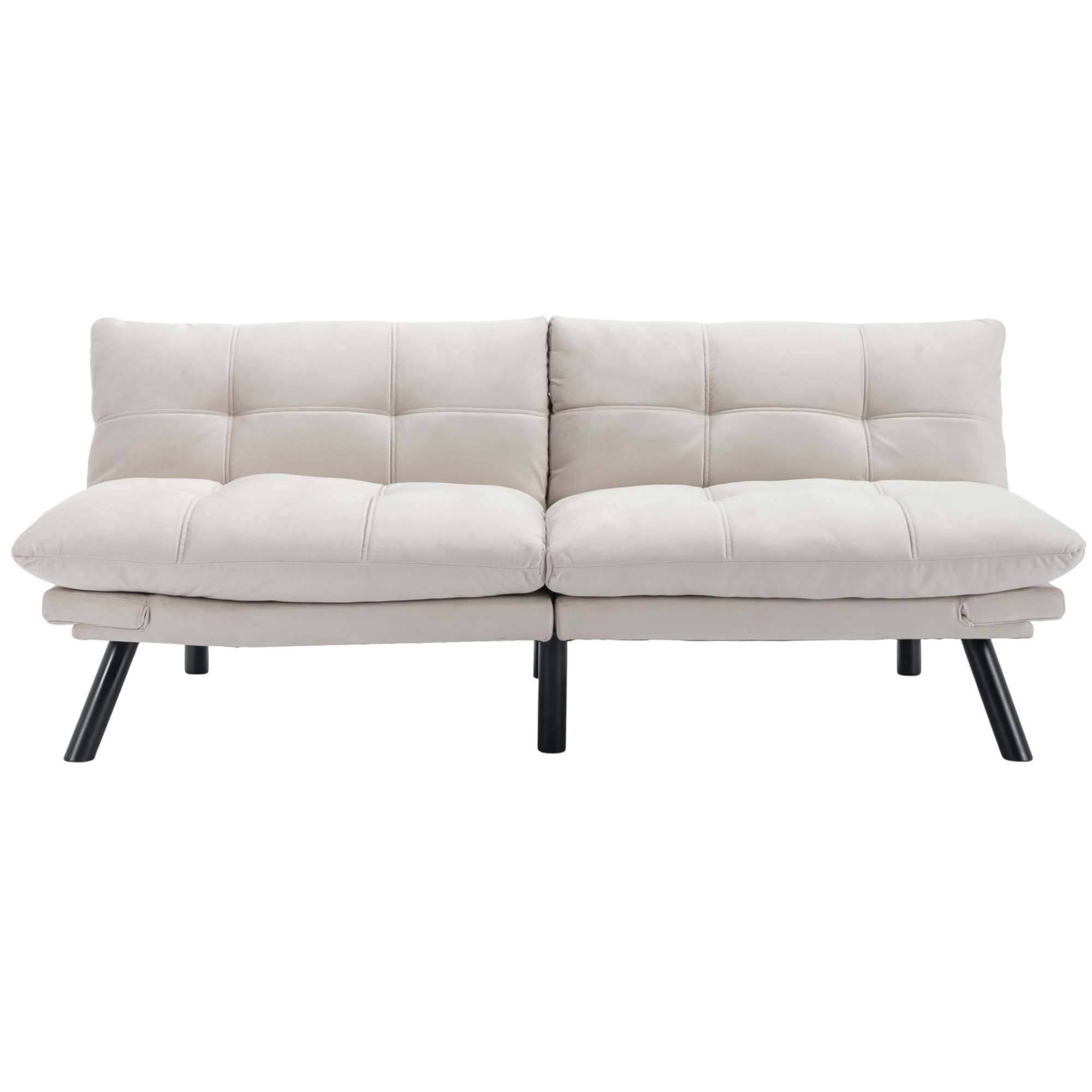Sunrinx MG11-LR-03 White Contemporary/Modern Twin Sofa bed