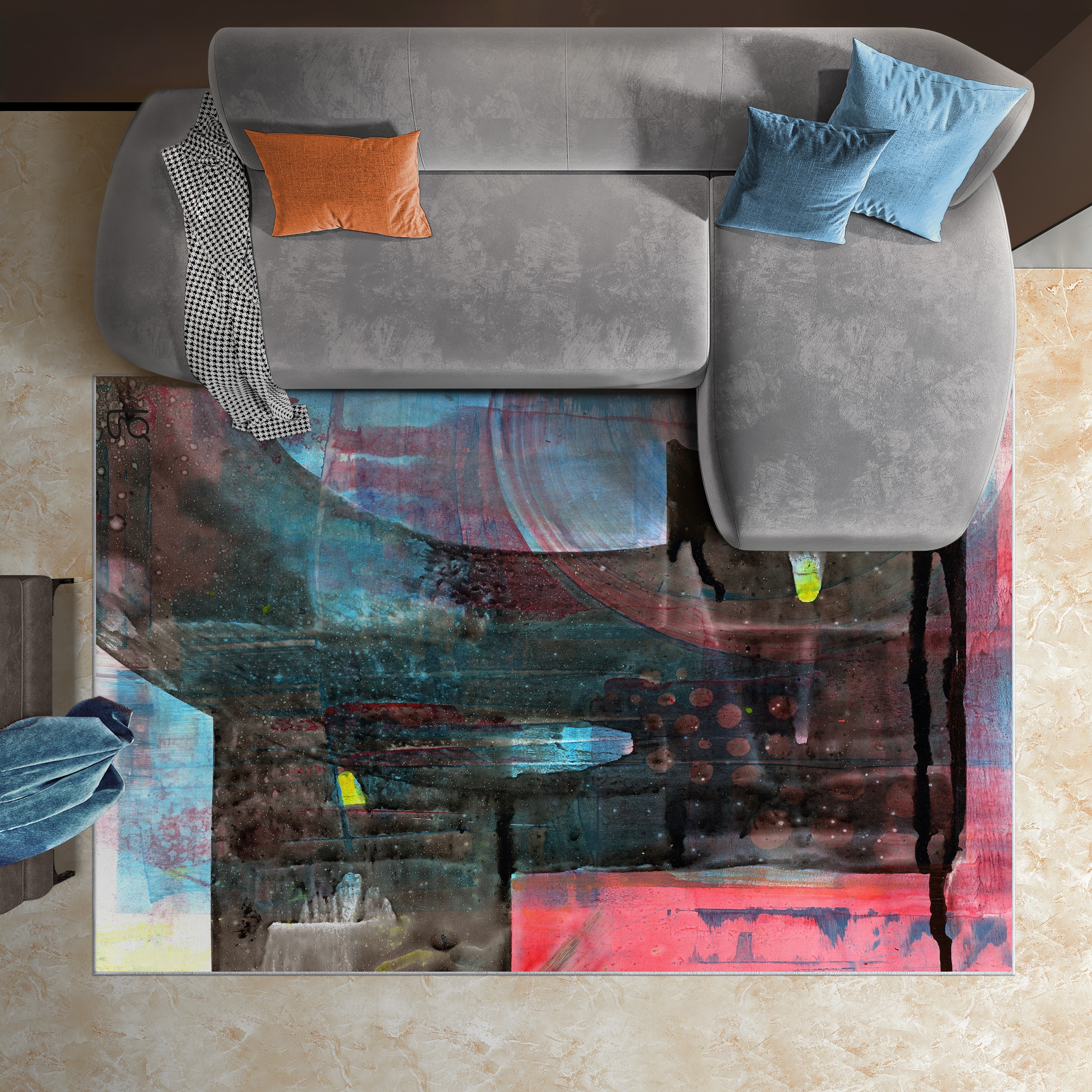Empire Art Direct TDA-207194-0508C2 rugs - View #2