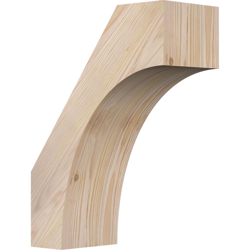 Ekena Millwork BRC06X12X16WTL00SDF 5-1/2-in x 12-in x 16-in Douglas Fir Unfinished Wood Westlake smooth