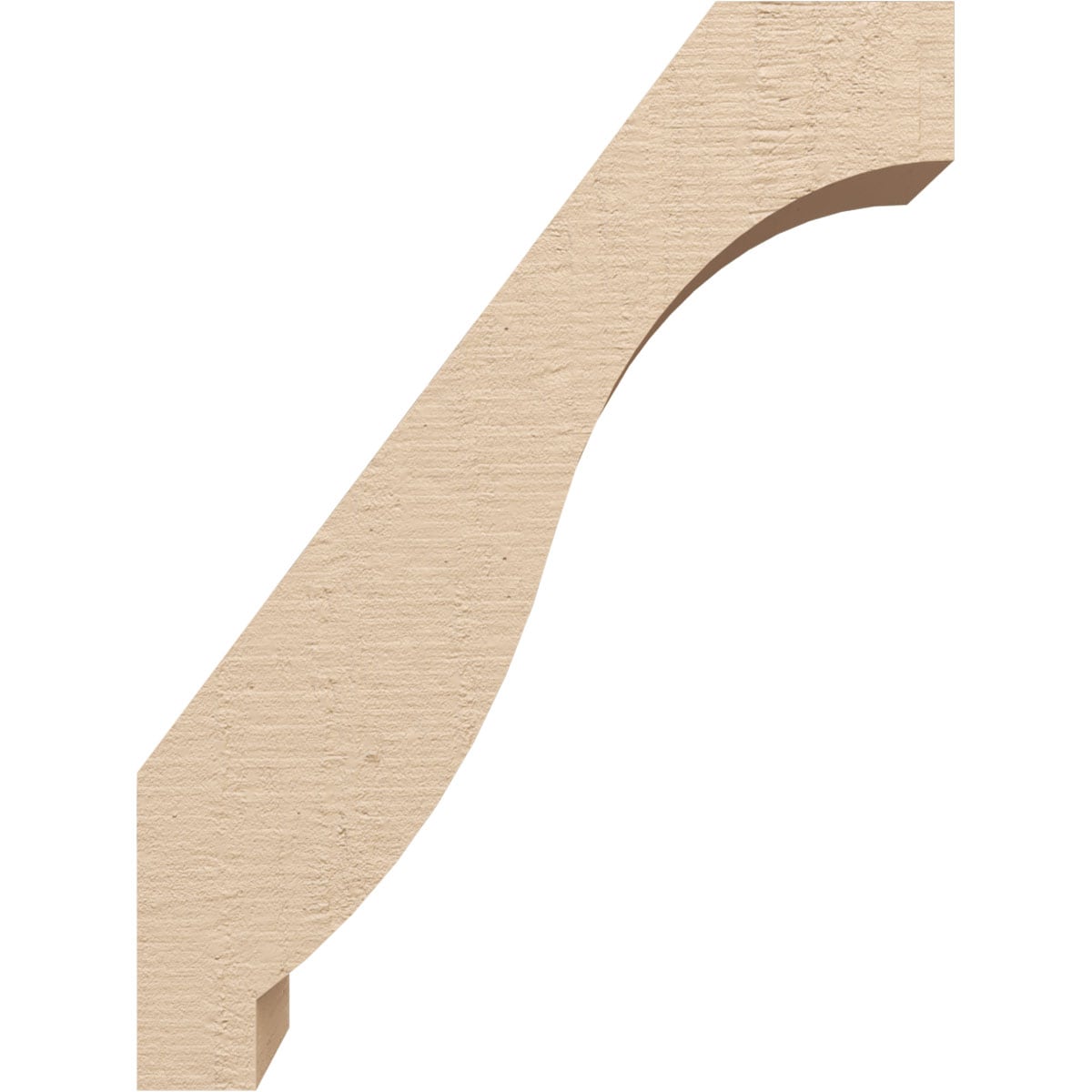 Ekena Millwork BRCUR05X12X16BKRRCPR braces - View #4