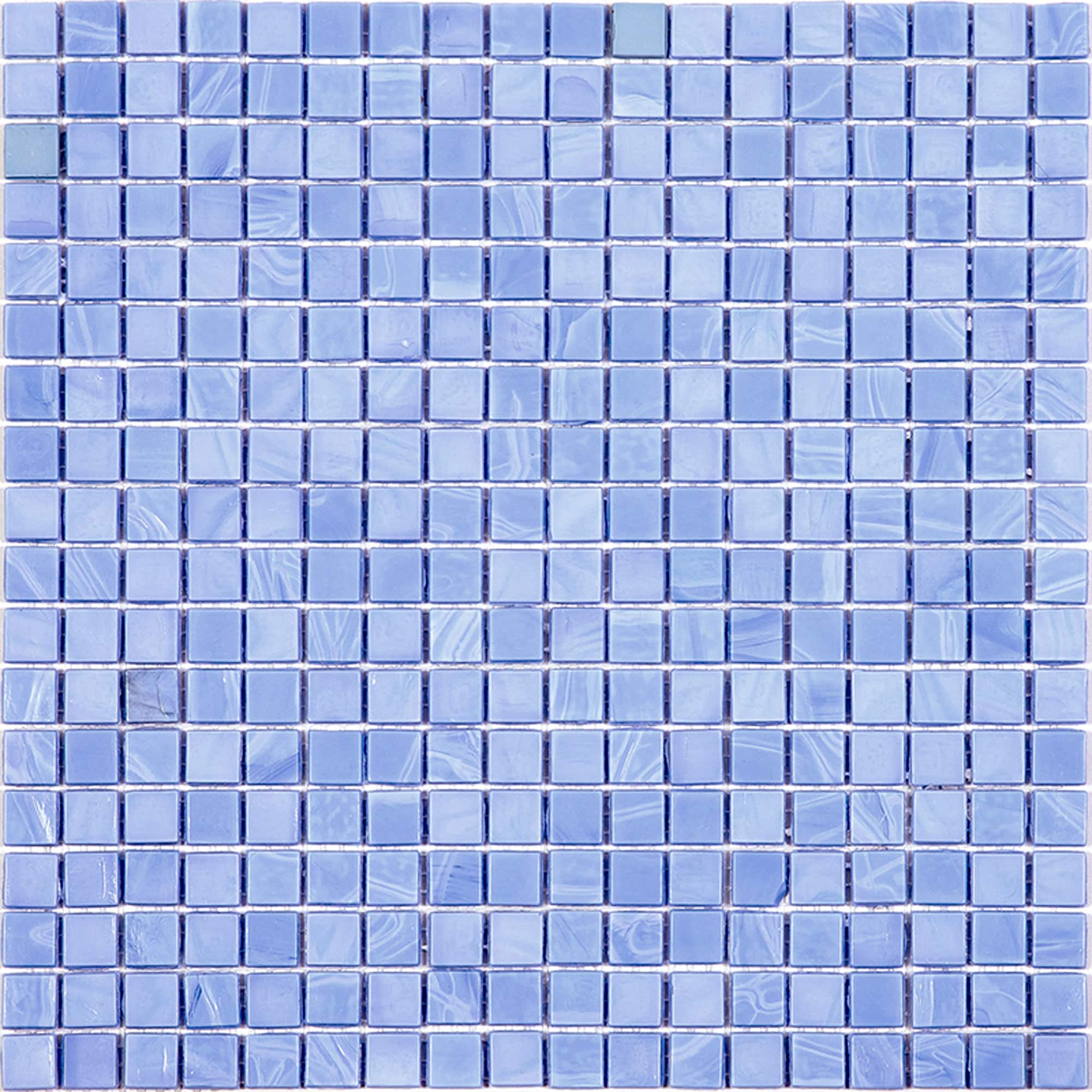 Apollo Tile Skosh Baby Blue 11-1/2-in x 11-1/2-in Glossy Glass Uniform Squares Floor and Wall Tile (18.69-sq. ft/ Carton)