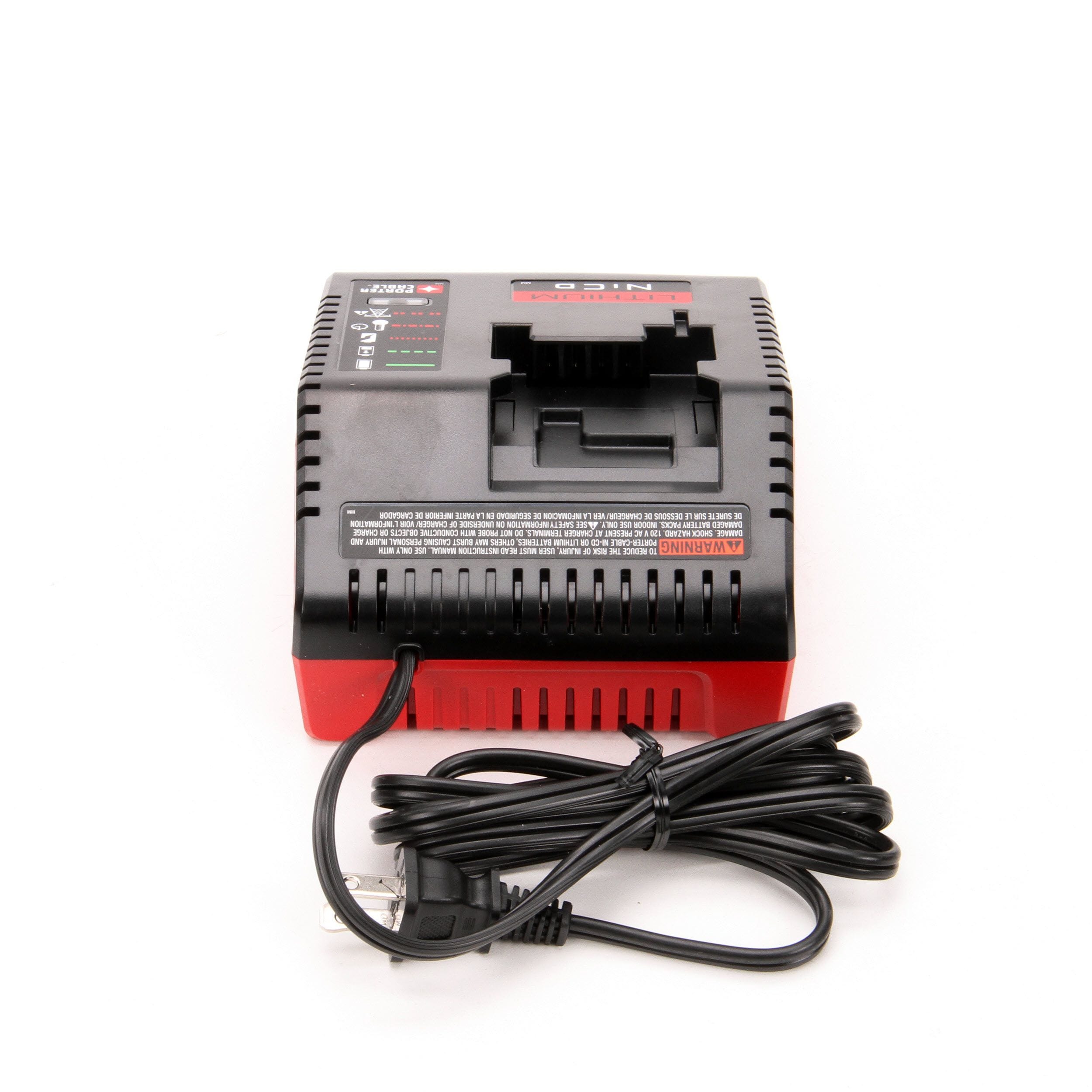 Porter cable 18v discount battery charger manual