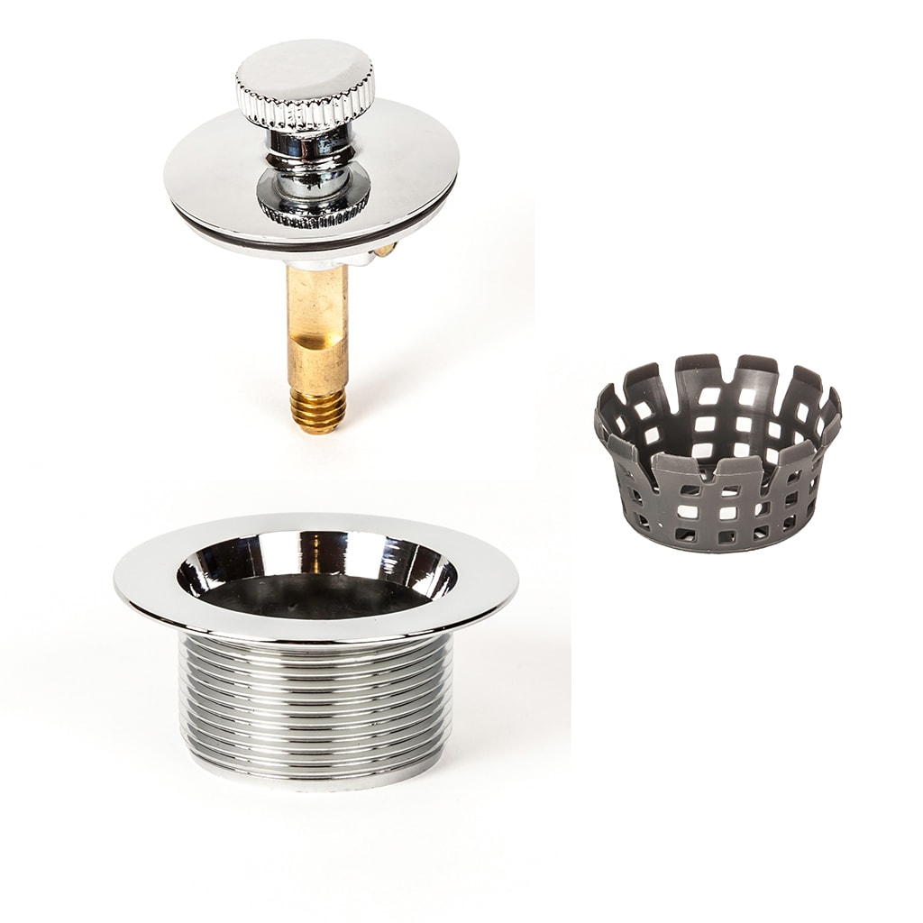 Danco Lift and Turn Drain Stopper In Chrome in the Bathtub & Shower Drain  Accessories department at