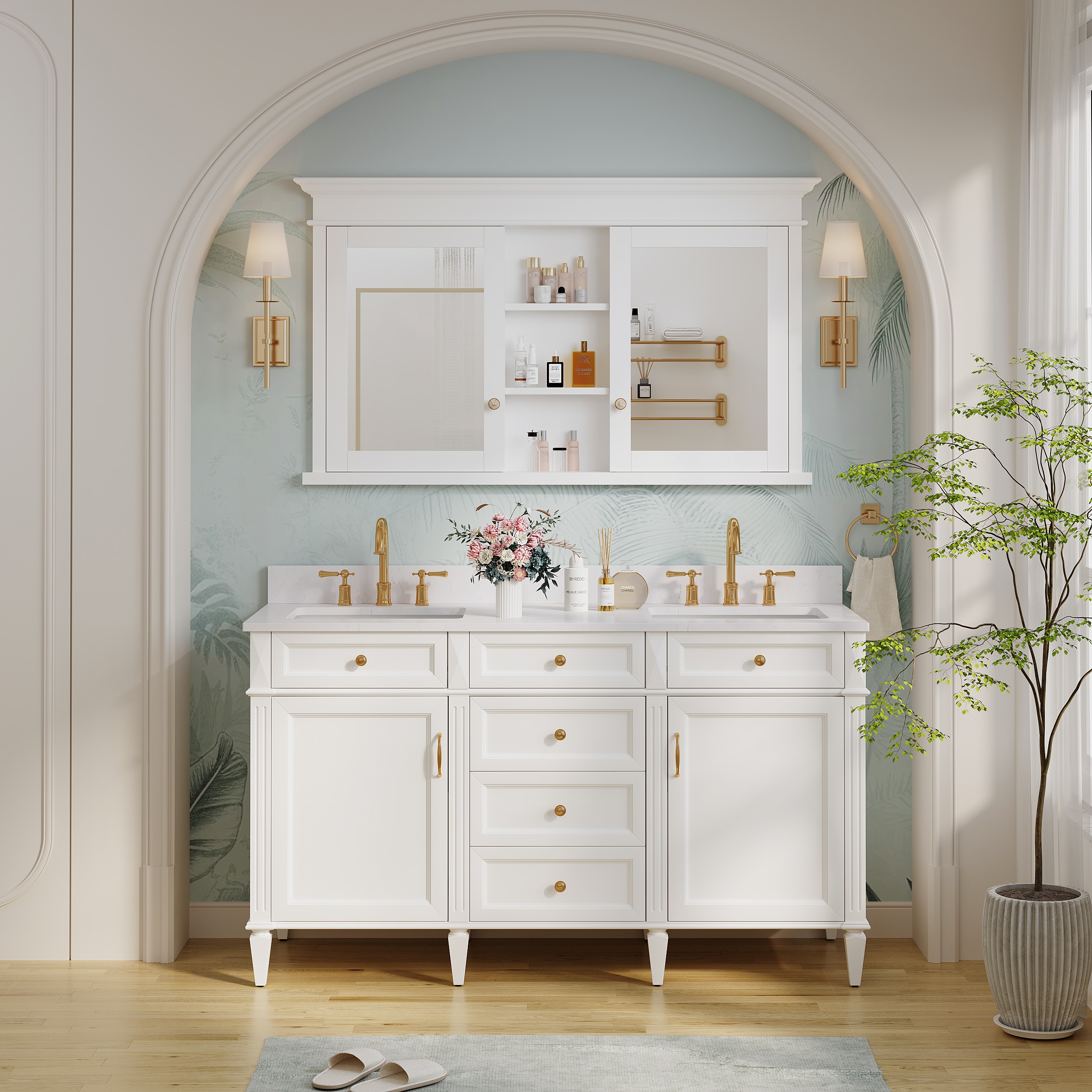 WELLFOR BCB1924BRE -WF Bathroom-Medicine-Cabinets - View #12