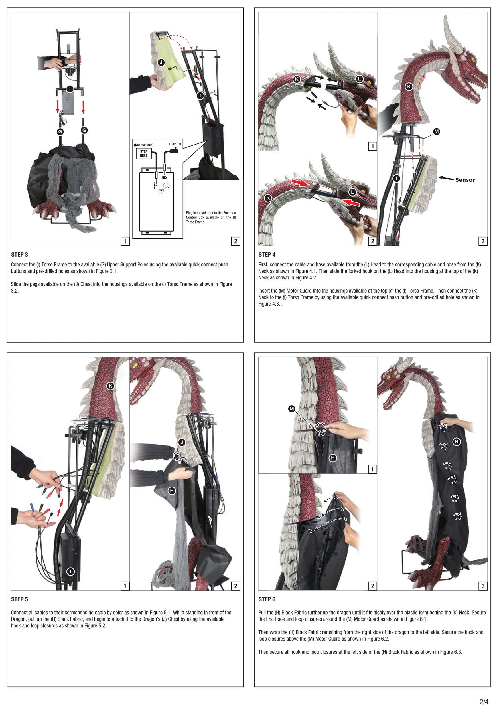 HalloweenCostumes.com FUN4307-ST Outdoor-Halloween-Decor - View #6