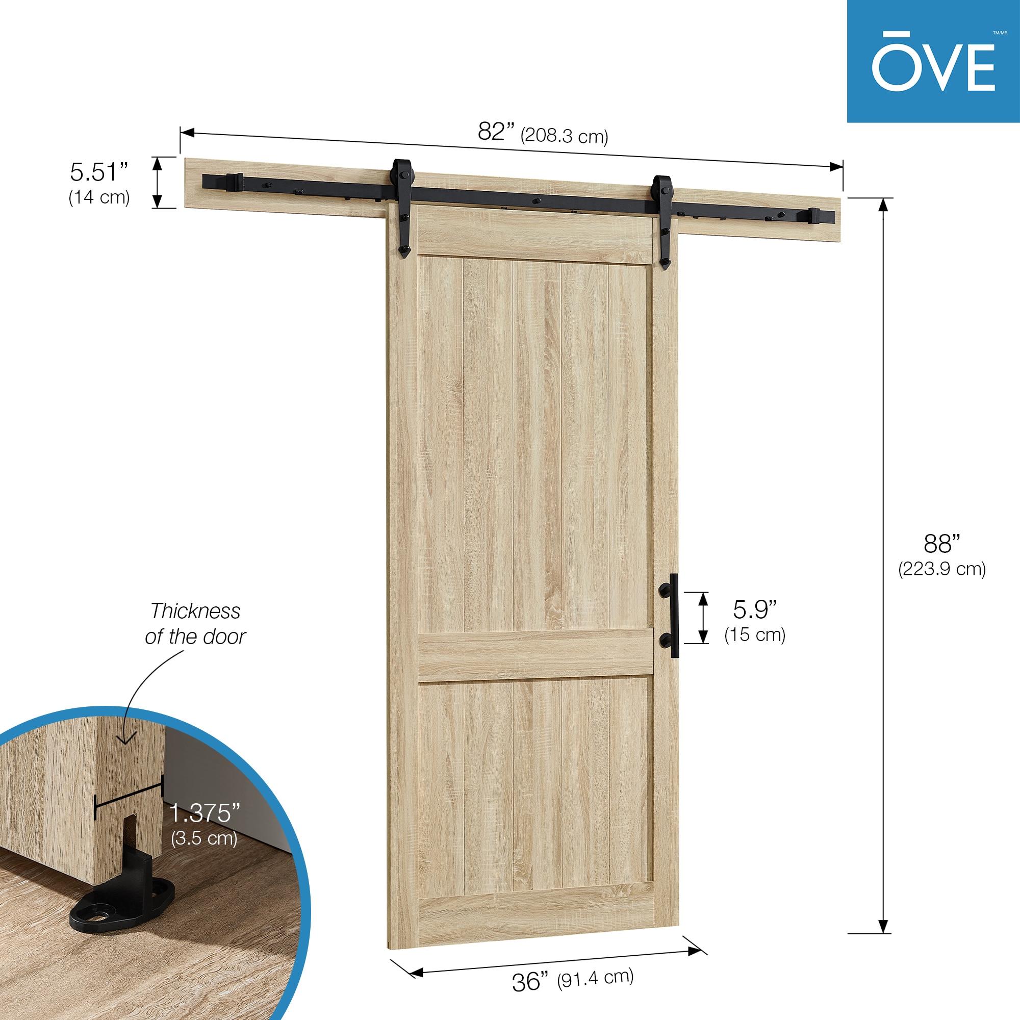 OVE Decors 15DKB-SHK236-104 Barn-Doors - View #11