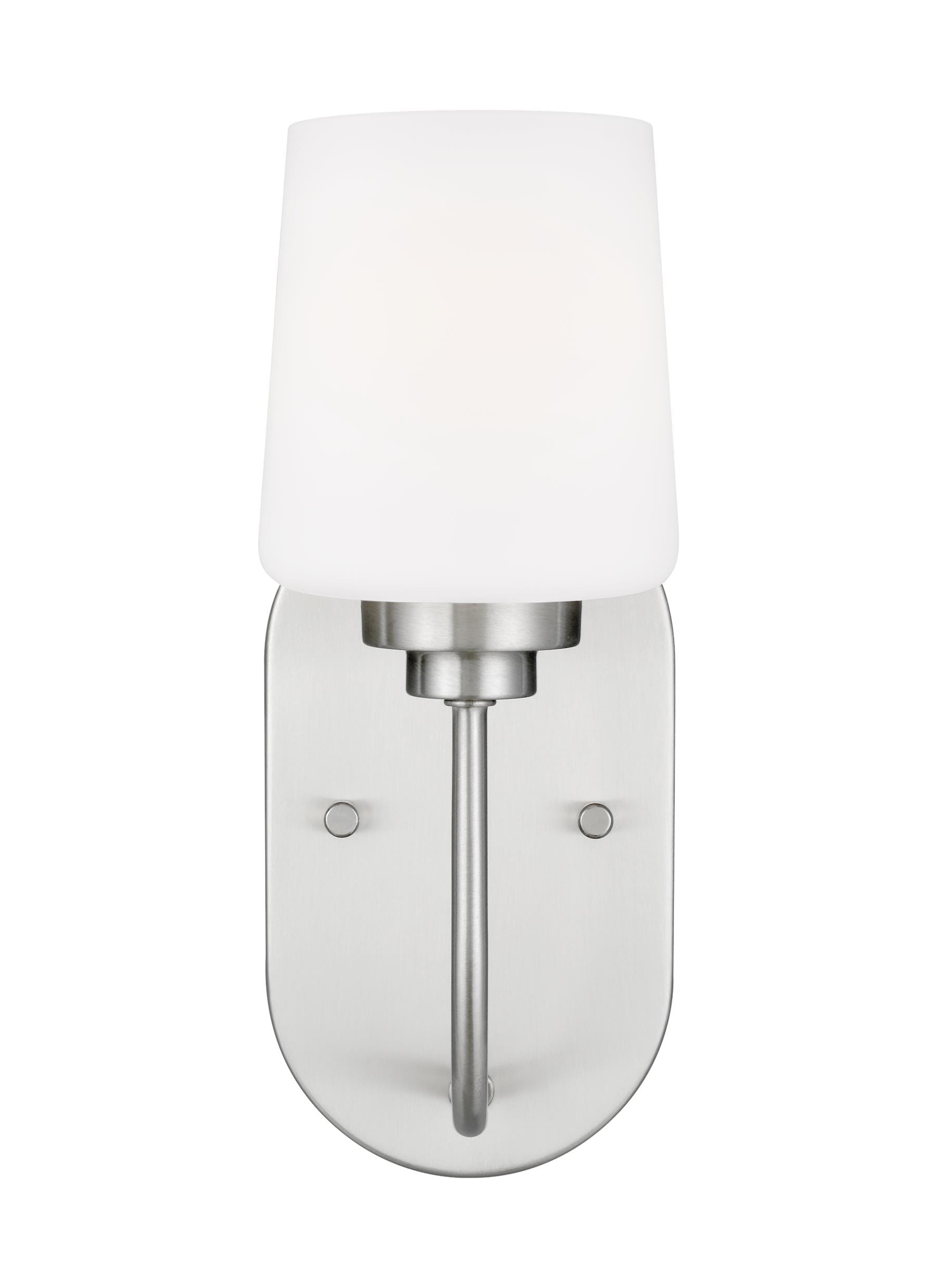 Generation Lighting 4102801-962 Windom 4.5-in 1 -Light Brushed Nickel Transitional Vanity light