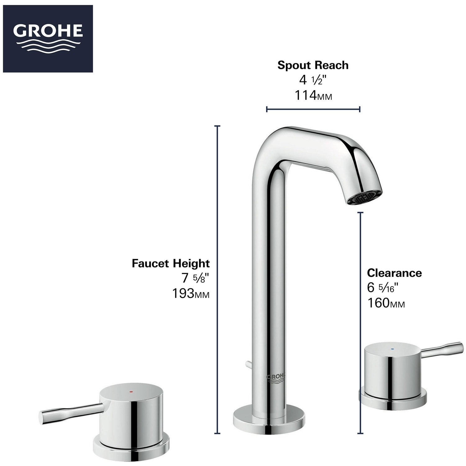 GROHE 20297ENA Lavatory-Faucets - View #5