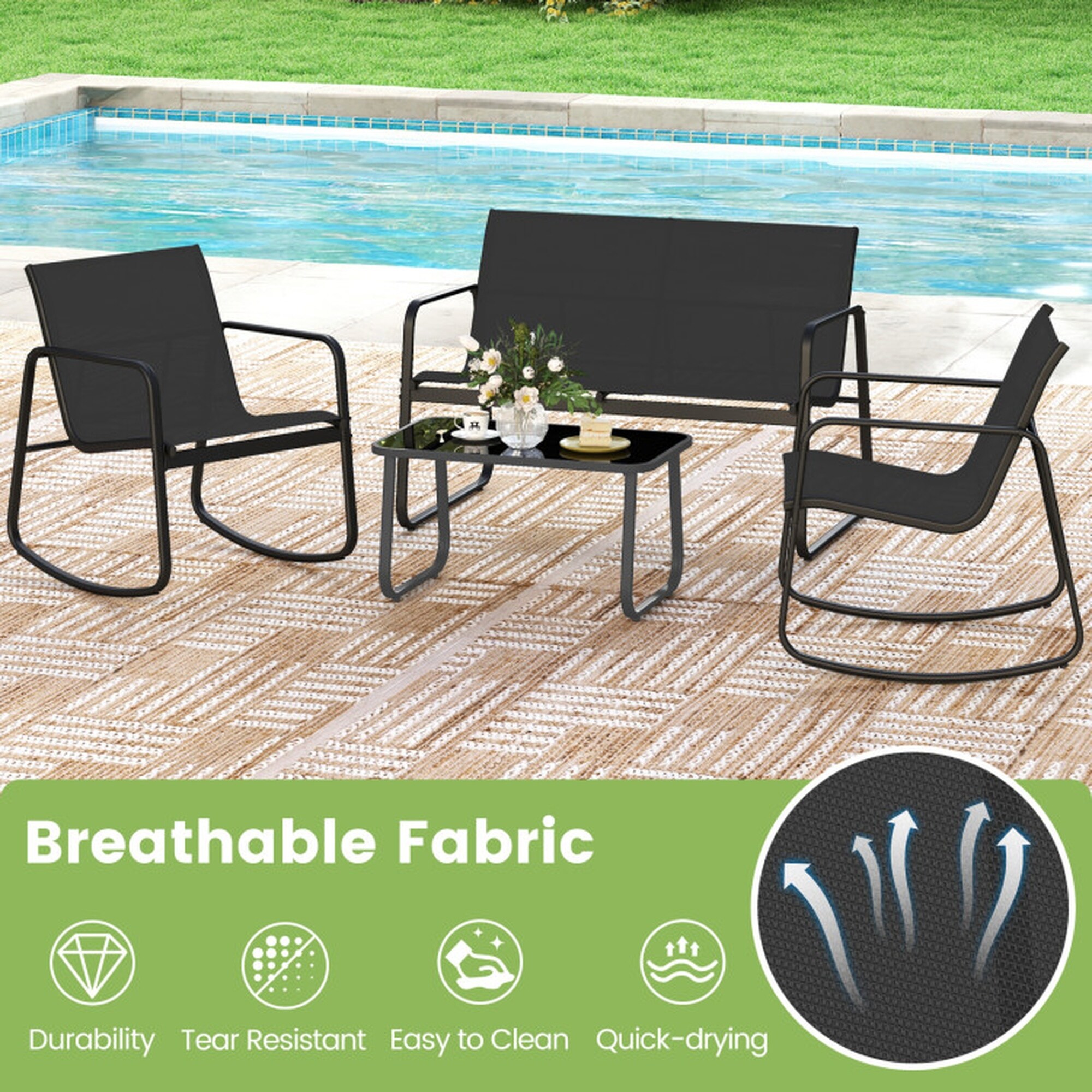 Boyel Living BL-HYA2225DK Patio-Conversation-Sets - View #7
