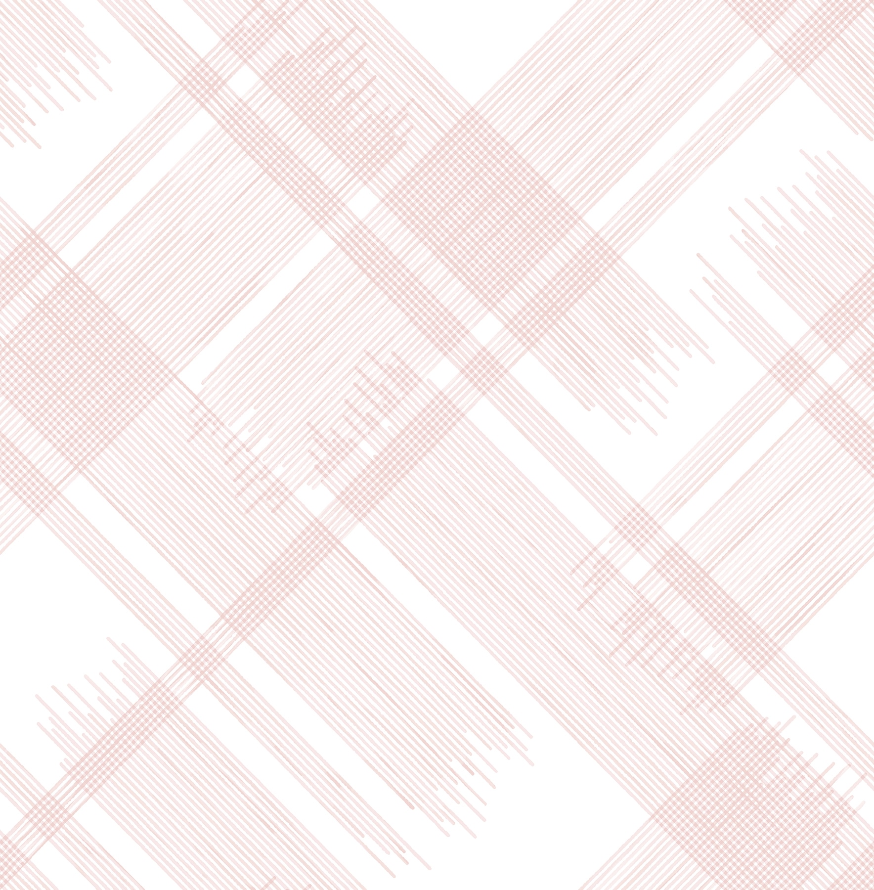 A-Street Prints 2973-90702 Daylight 56.4-Sq. Feet Pink Paper Plaid Unpasted Wallpaper