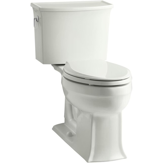 Archer Comfort Height 2-piece 1.28 GPF Single Flush Elongated Toilet with AquaPiston Flushing Technology in Cashmere Archer Comfort Height 2-piece 1.28 GPF Single Flush Elongated Toilet with AquaPiston Flushing Technology in Cashmere