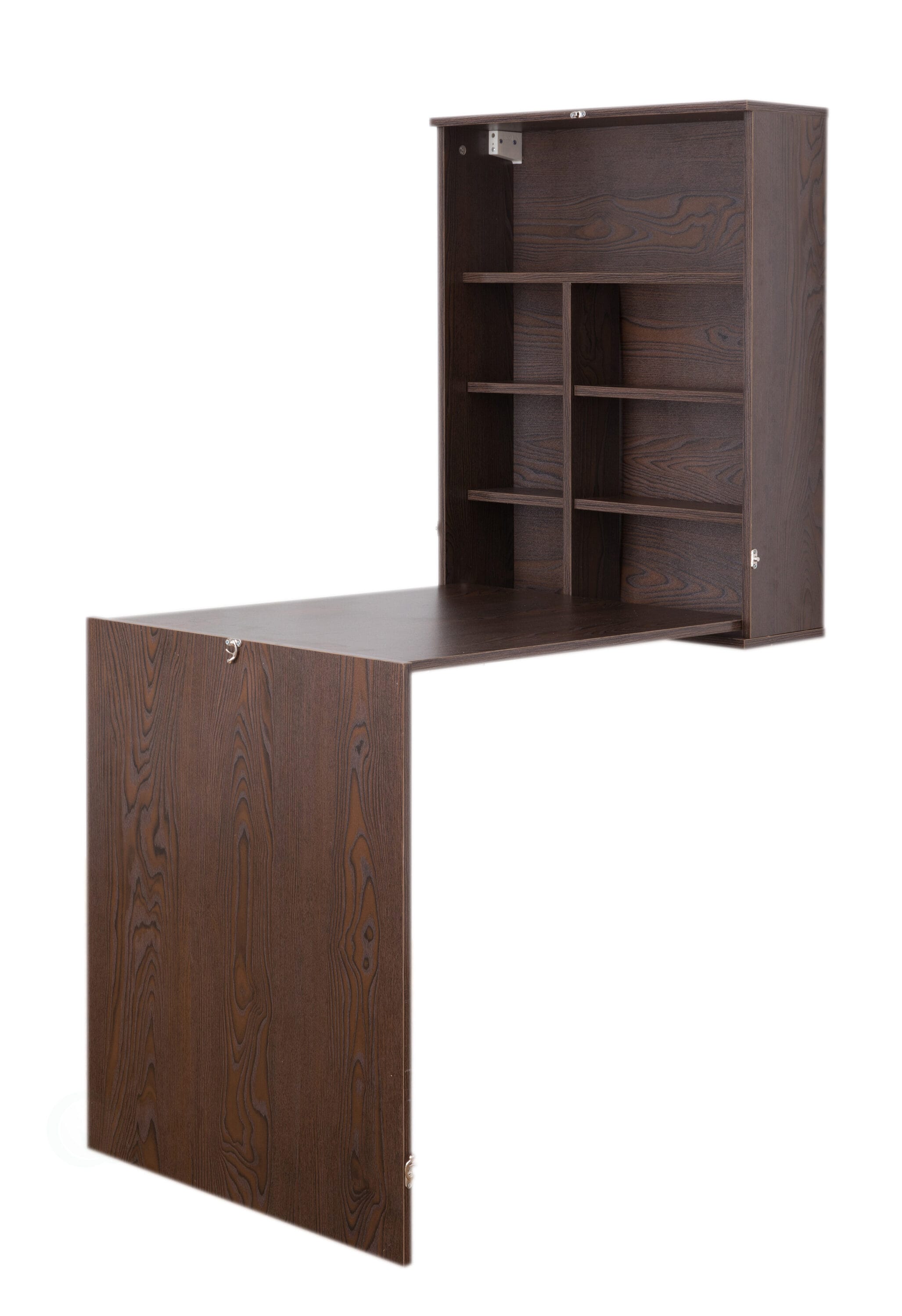 Basicwise QI003558.B 20-in Brown Modern/Contemporary Computer desk