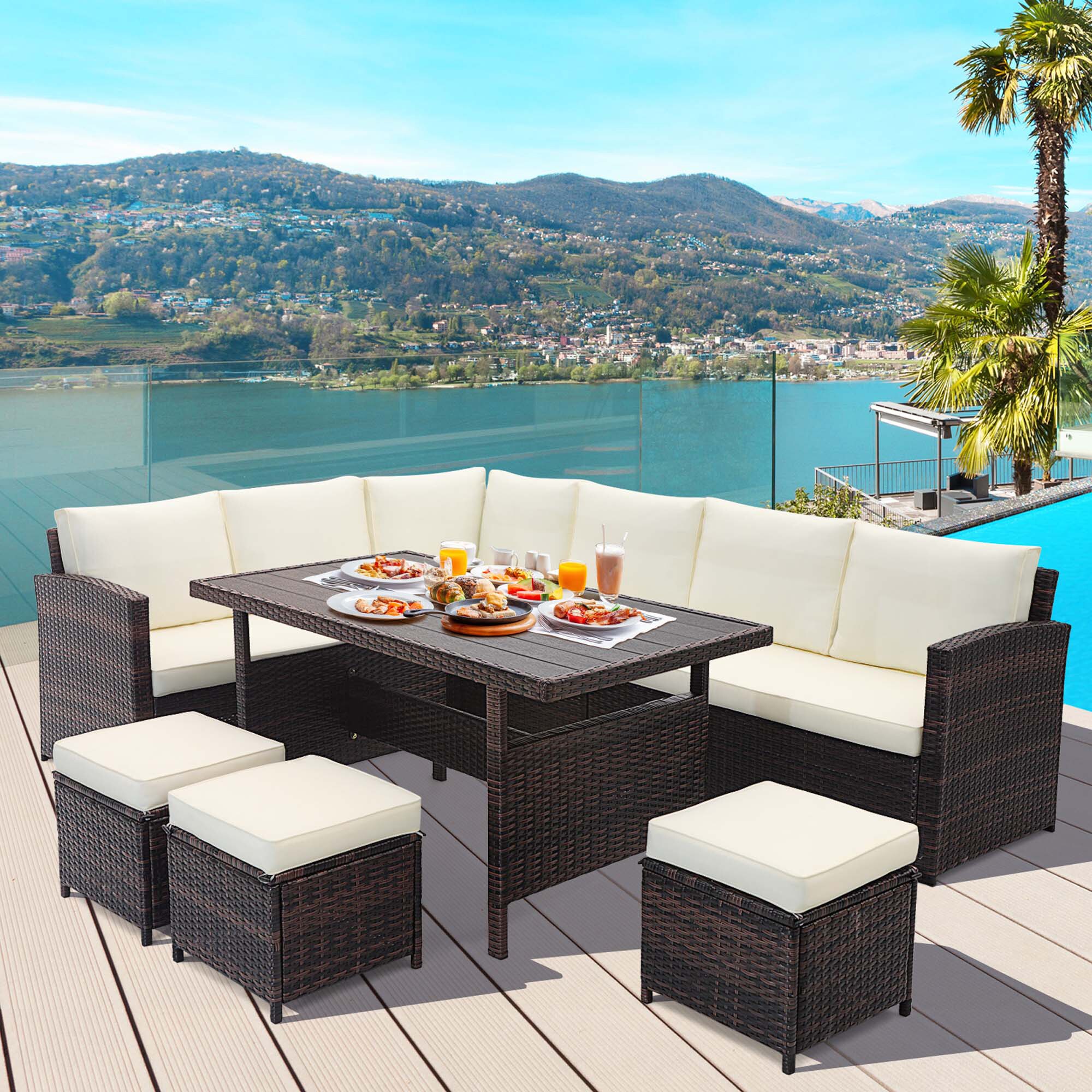 Costway LWS00037 Patio-Conversation-Sets - View #3