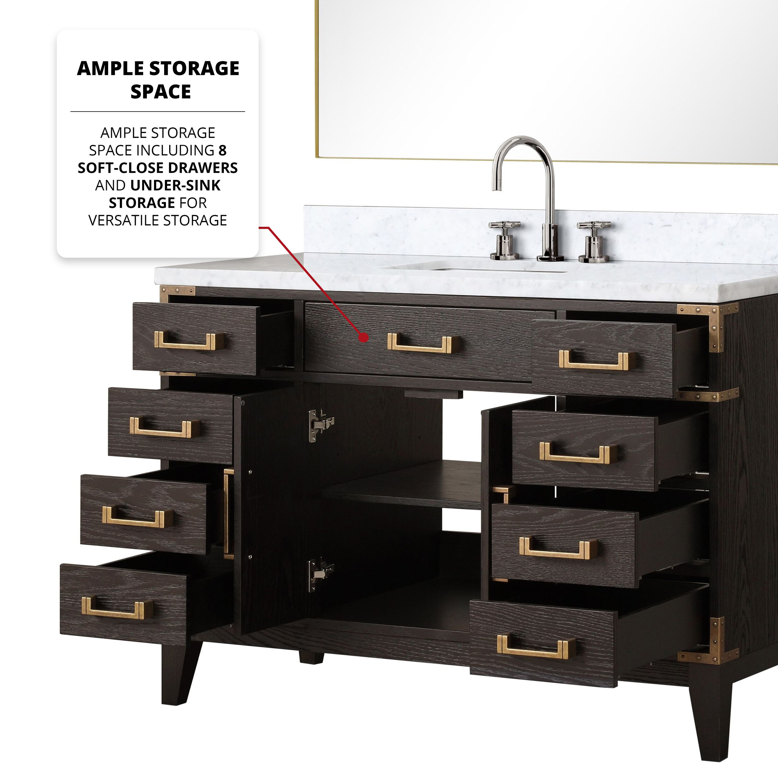 Lexora LVW48SK111 Bath-Vanity-Combo - View #8