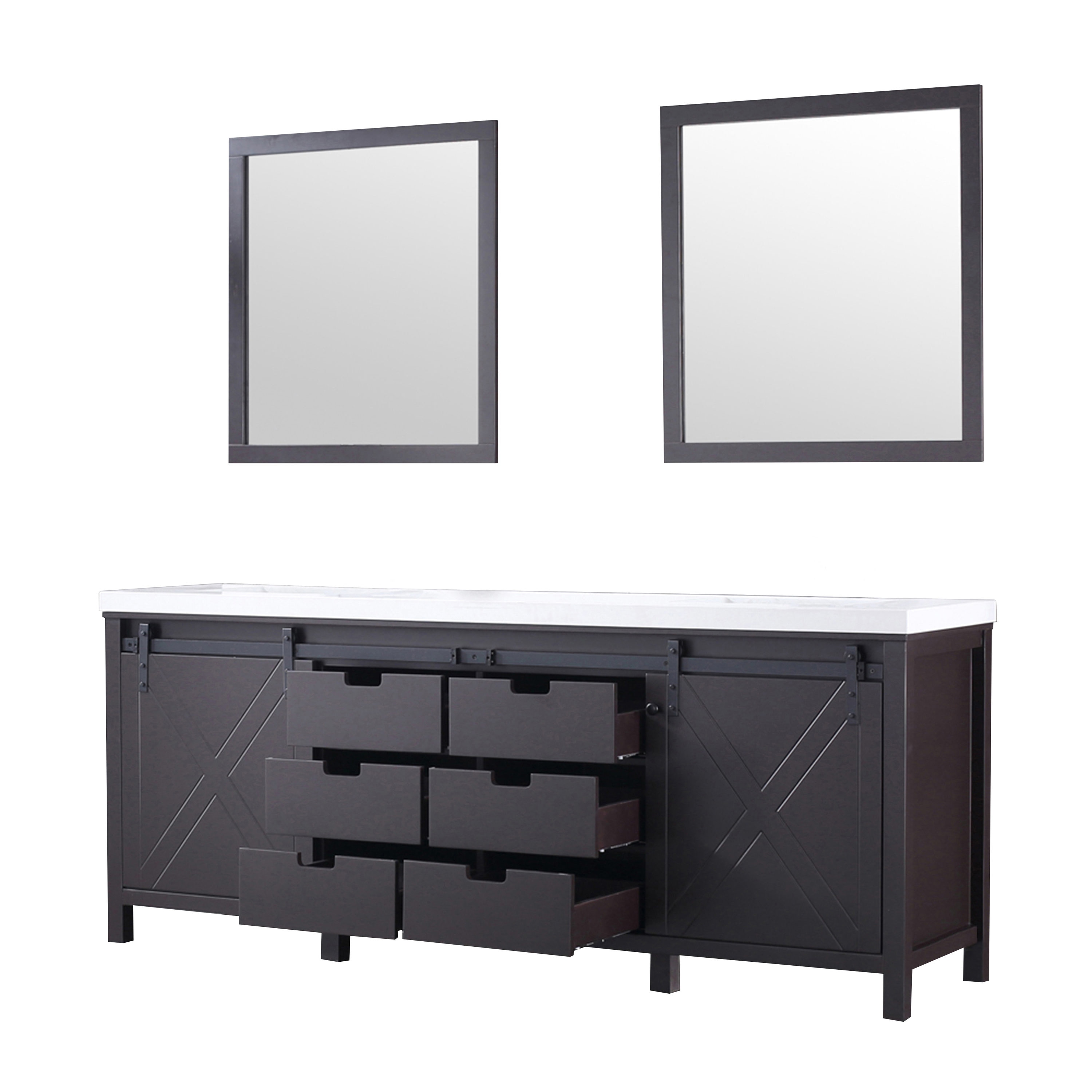 Lexora LM342284DCCSM34 Bath-Vanity-Combo - View #12