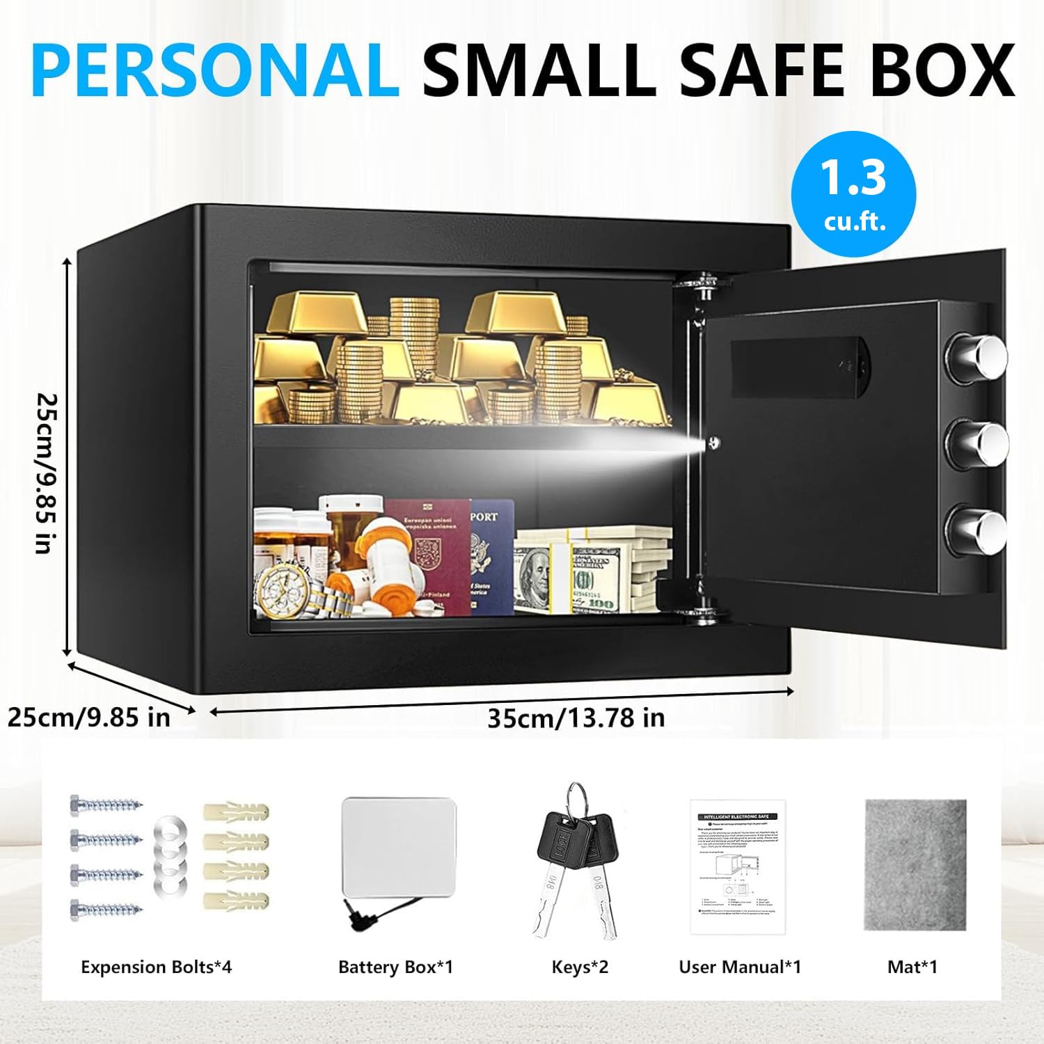 ITOPFOX LIT0812I218 Chest-Safes - View #4
