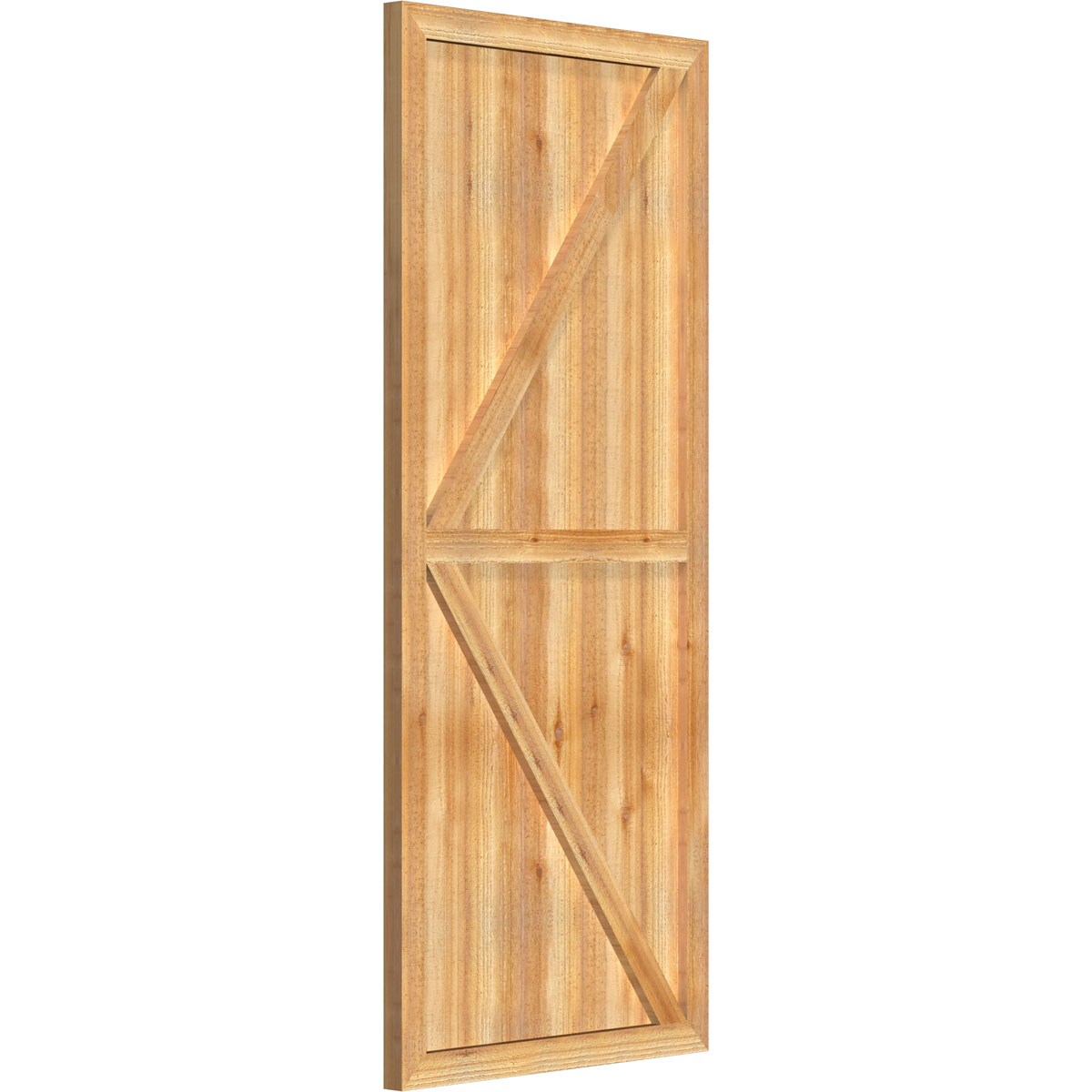 Ekena Millwork RBF06Z26X063RWR Exterior-Shutters - View #2