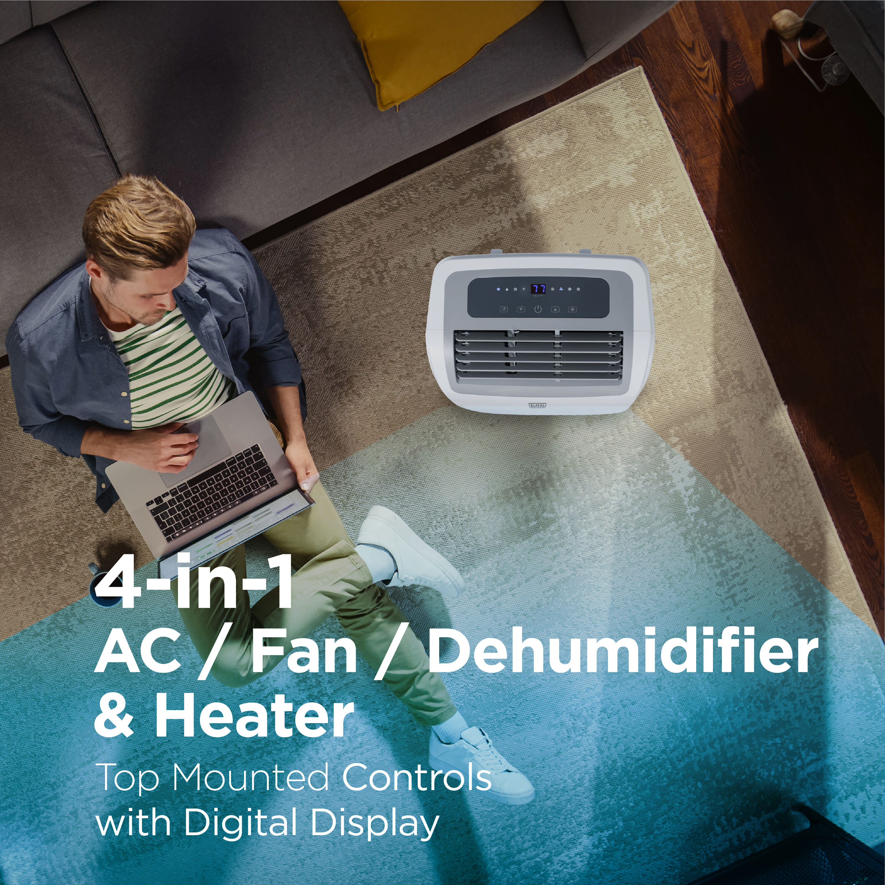 BLACK+DECKER BPP08HWTB Portable-Air-Conditioners - View #3