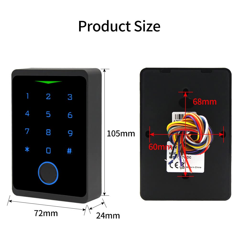 AKSCYZM LAK0803K433-1 Electronic-Door-Locks - View #5