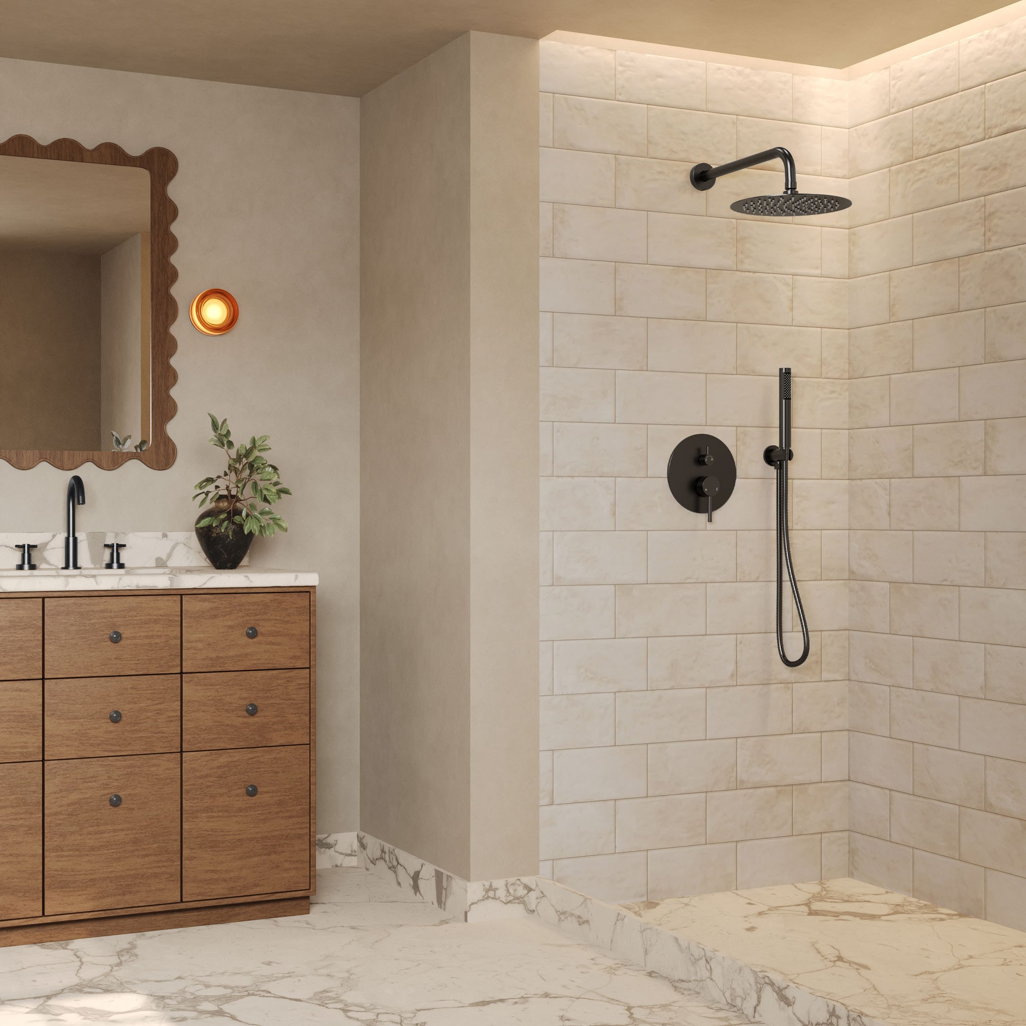 GRANDJOY SP02-BA Tub-Shower-Faucets - View #2