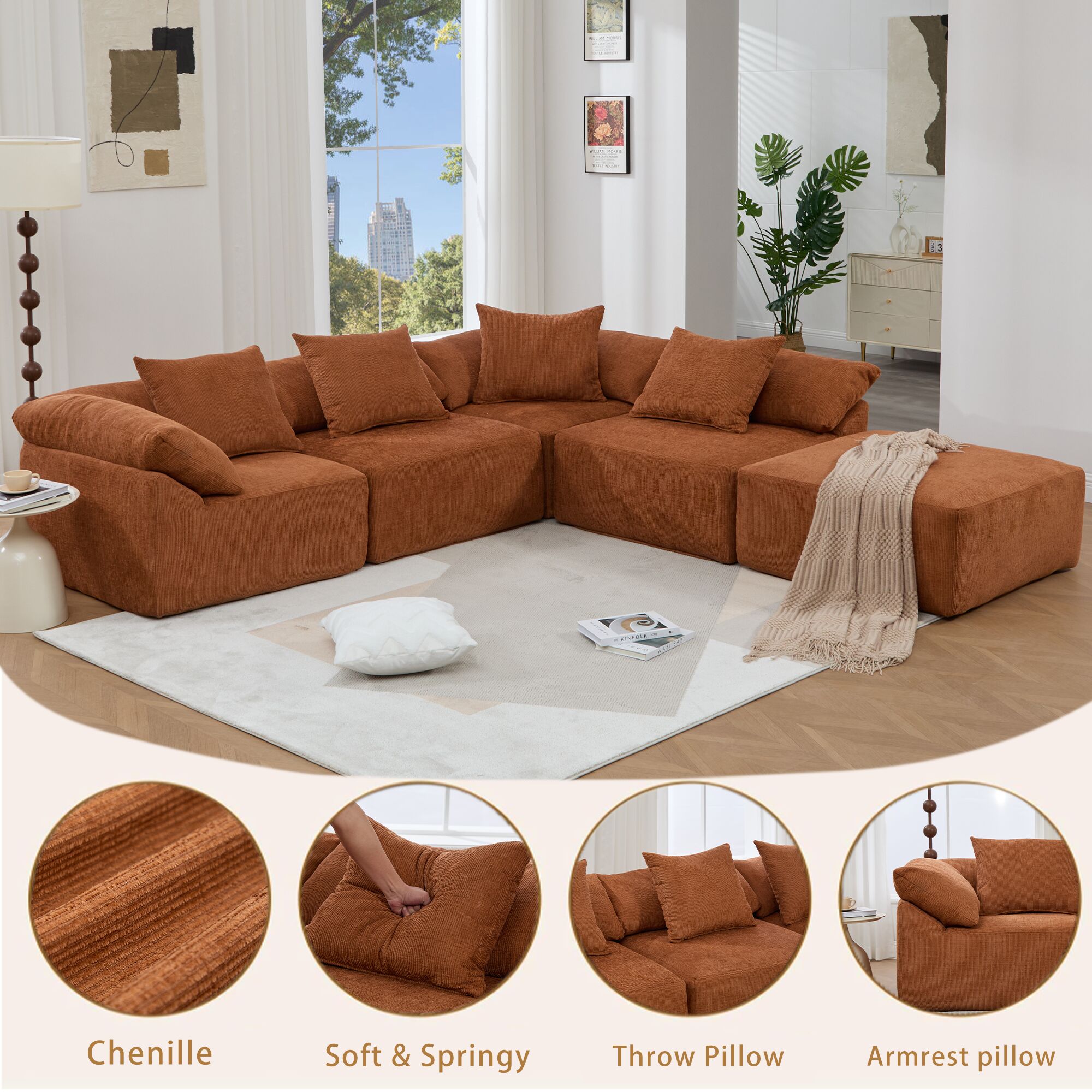 Tinyhomie LW-X-XY8S00122W210 Sofas-Loveseats - View #6