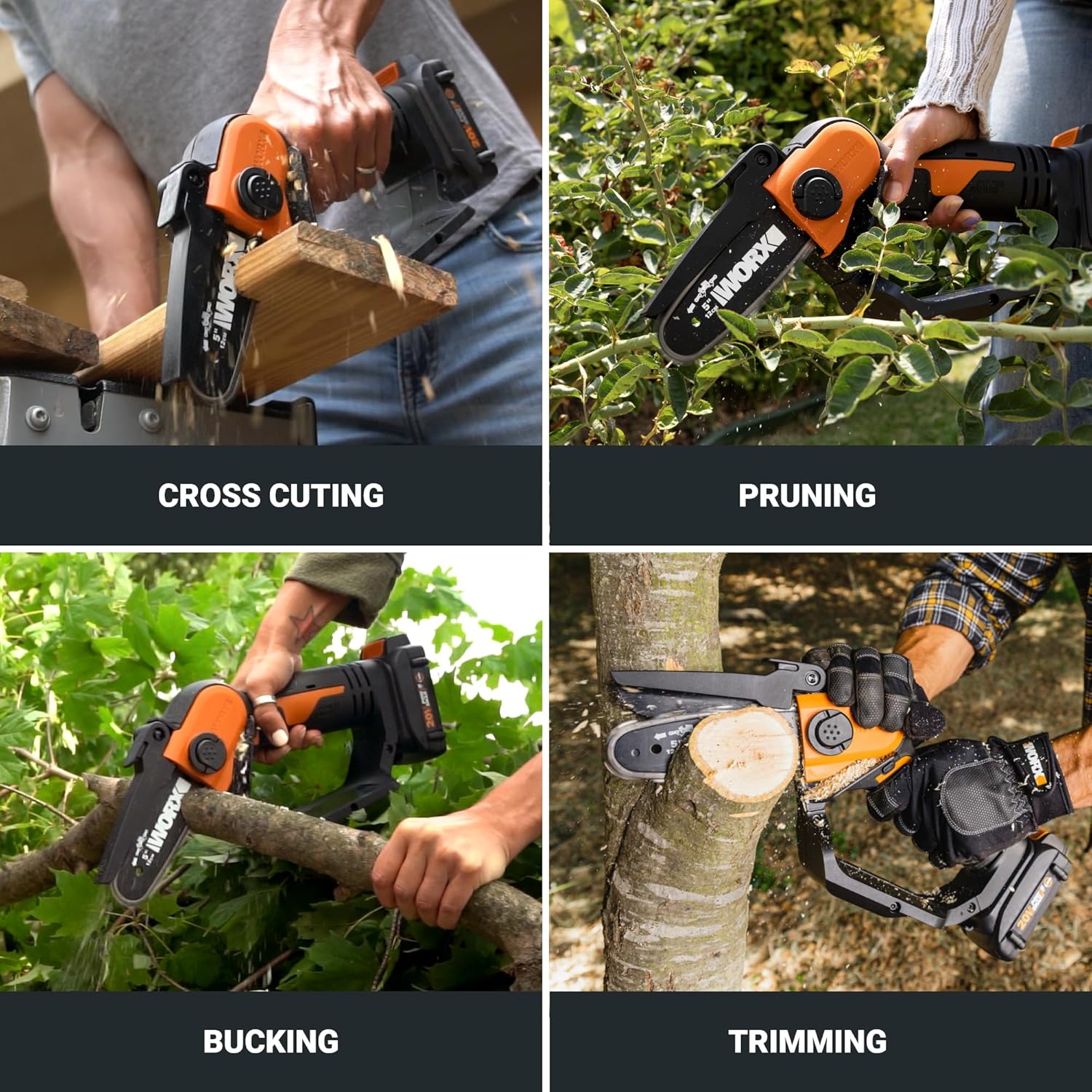 WORX WG324 Cordless-Chainsaw - View #7