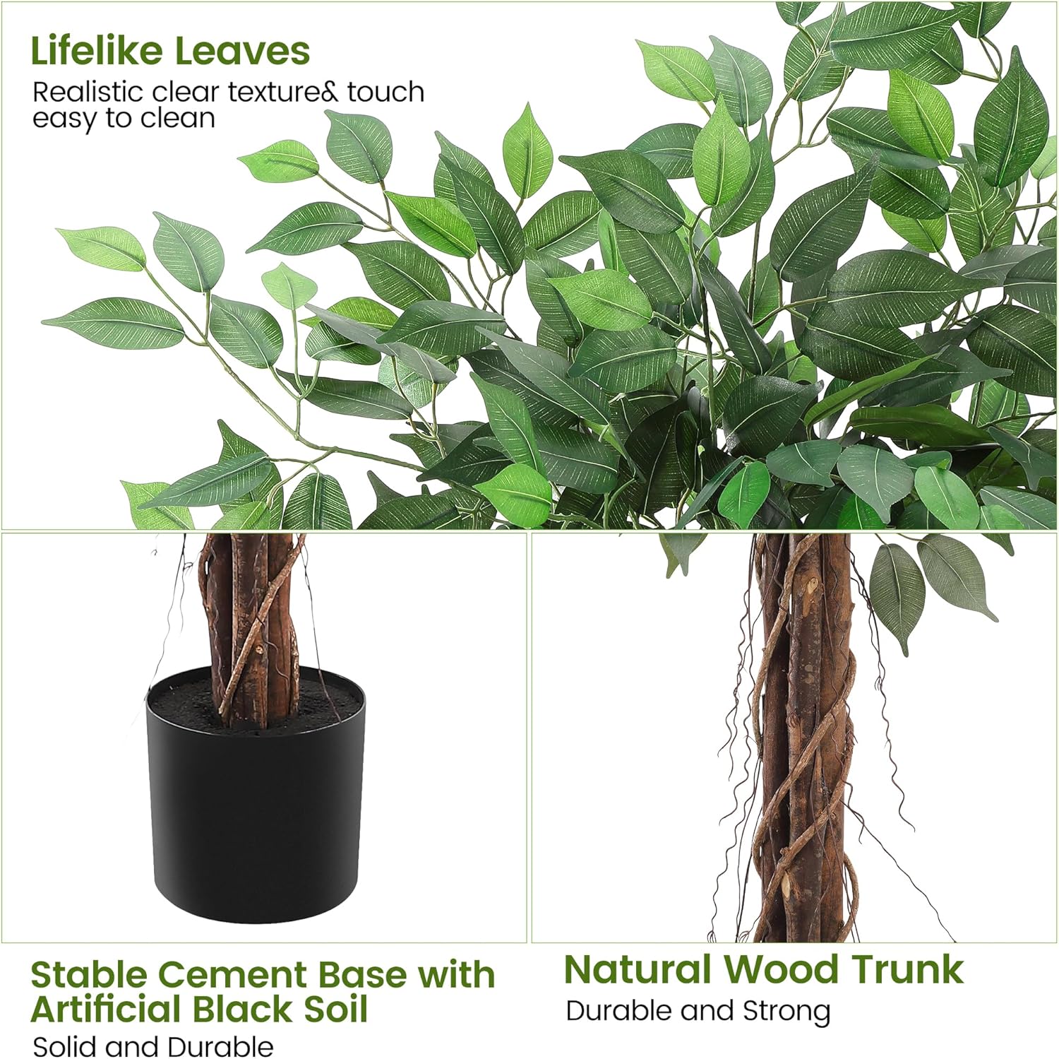 WhizMax LHFLS-PHO-10BP61SN Artificial-Plants-Trees - View #4