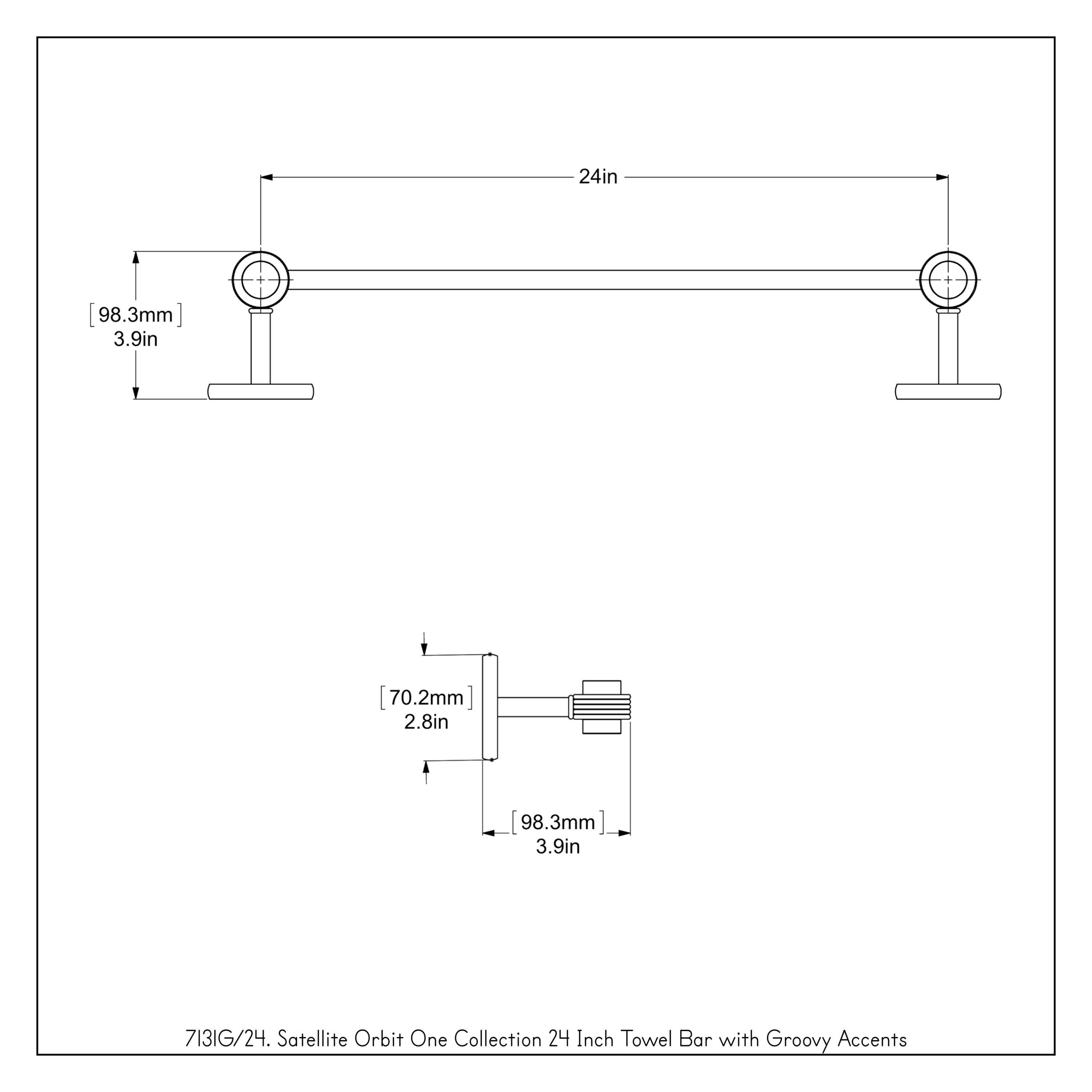 Allied Brass 7131G/24-CA d060350 - View #3