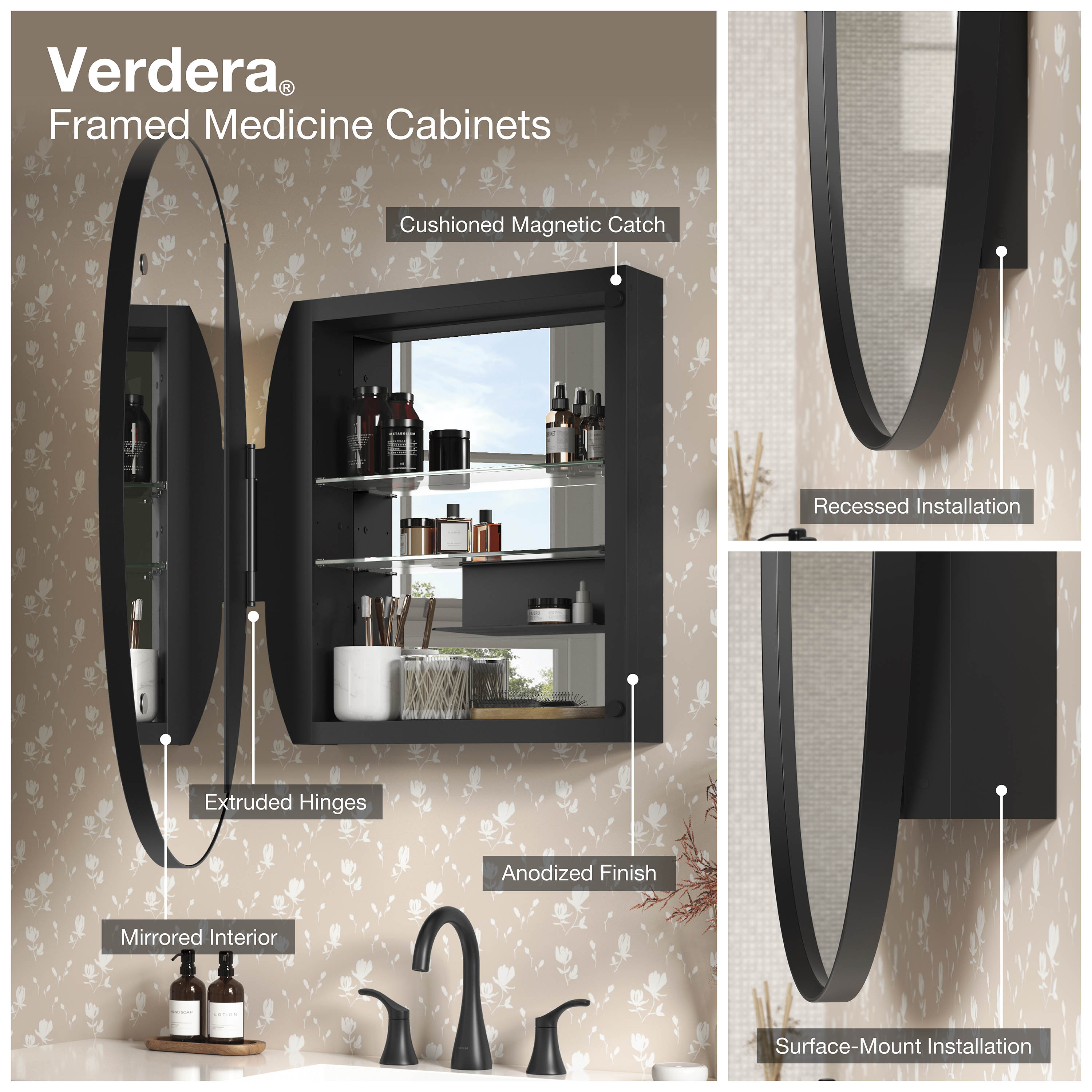 KOHLER 35569-BGL Bathroom-Medicine-Cabinets - View #4