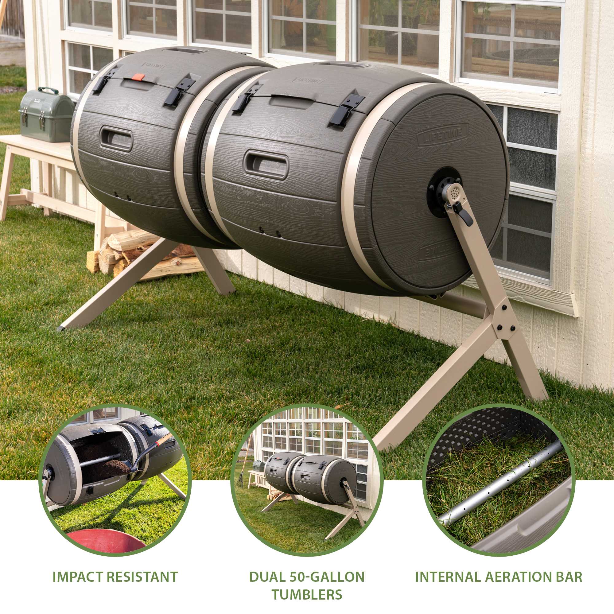 LIFETIME 60309 composters - View #2
