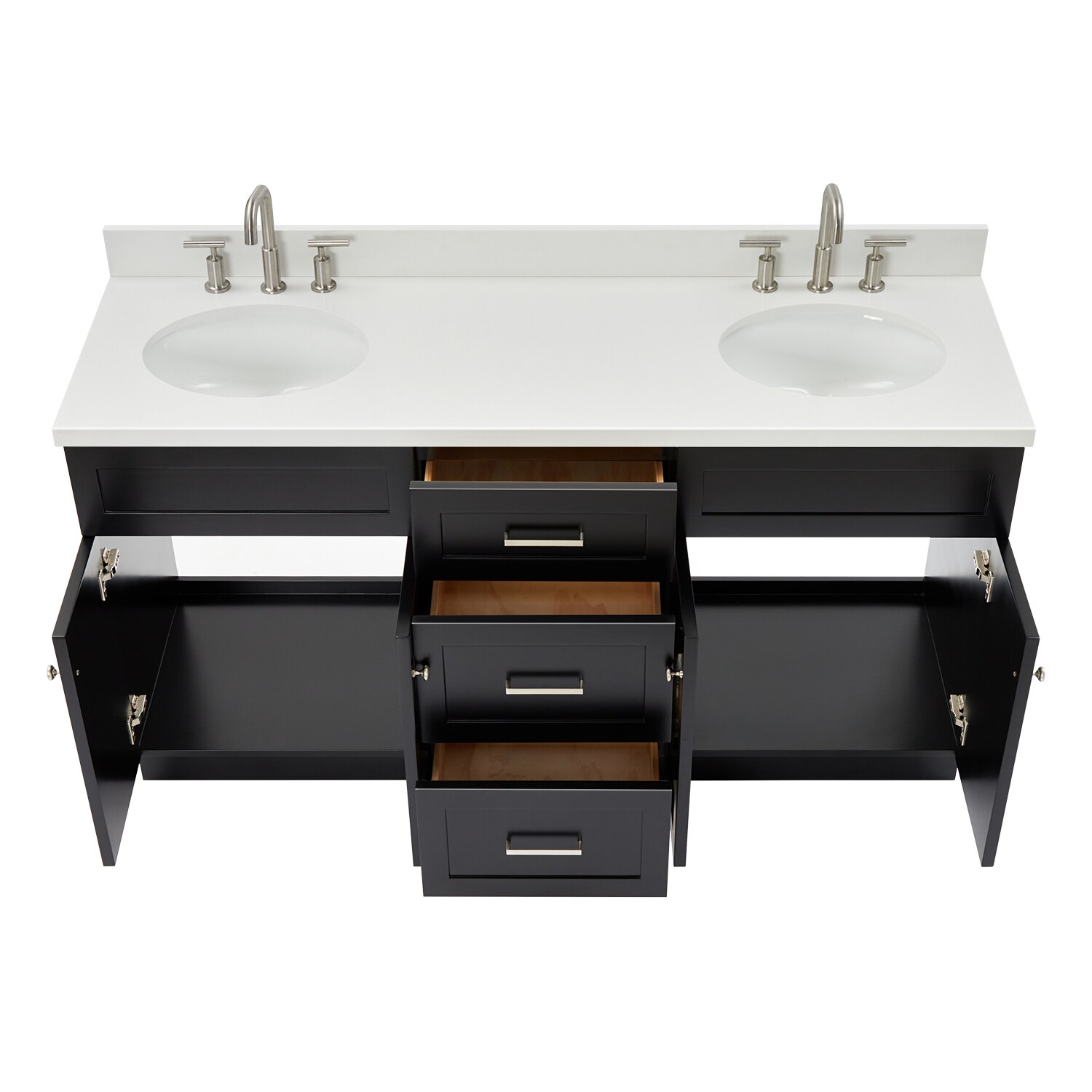 ARIEL F067DWQOVOBLK Bath-Vanity-Combo - View #6