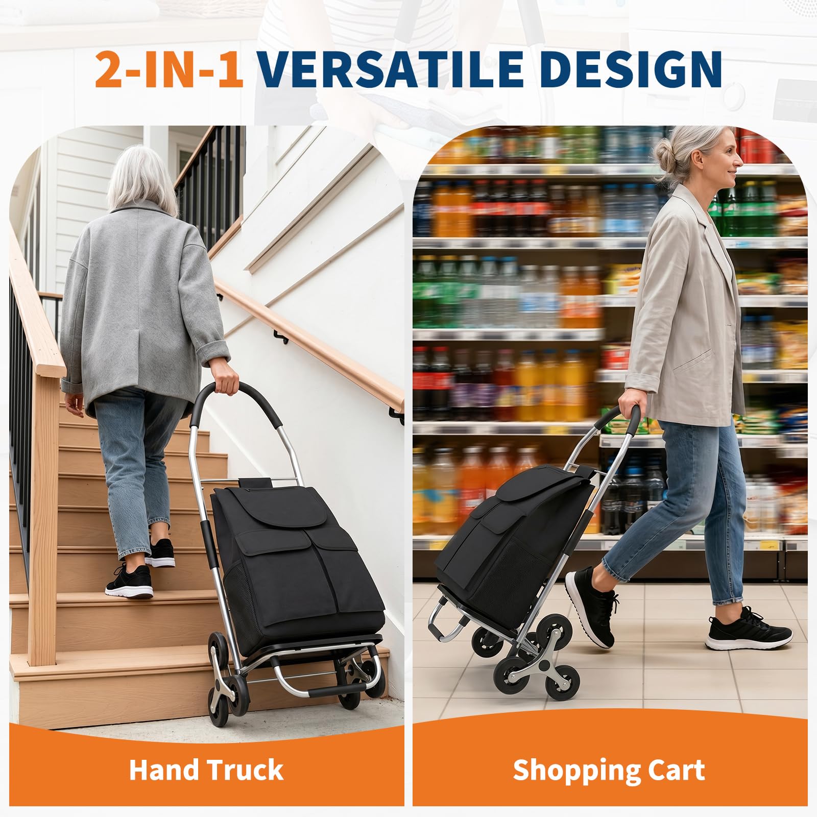 GarveeLife CLJ-IBTB6OM90PKT Hand-Truck-Dollies - View #3