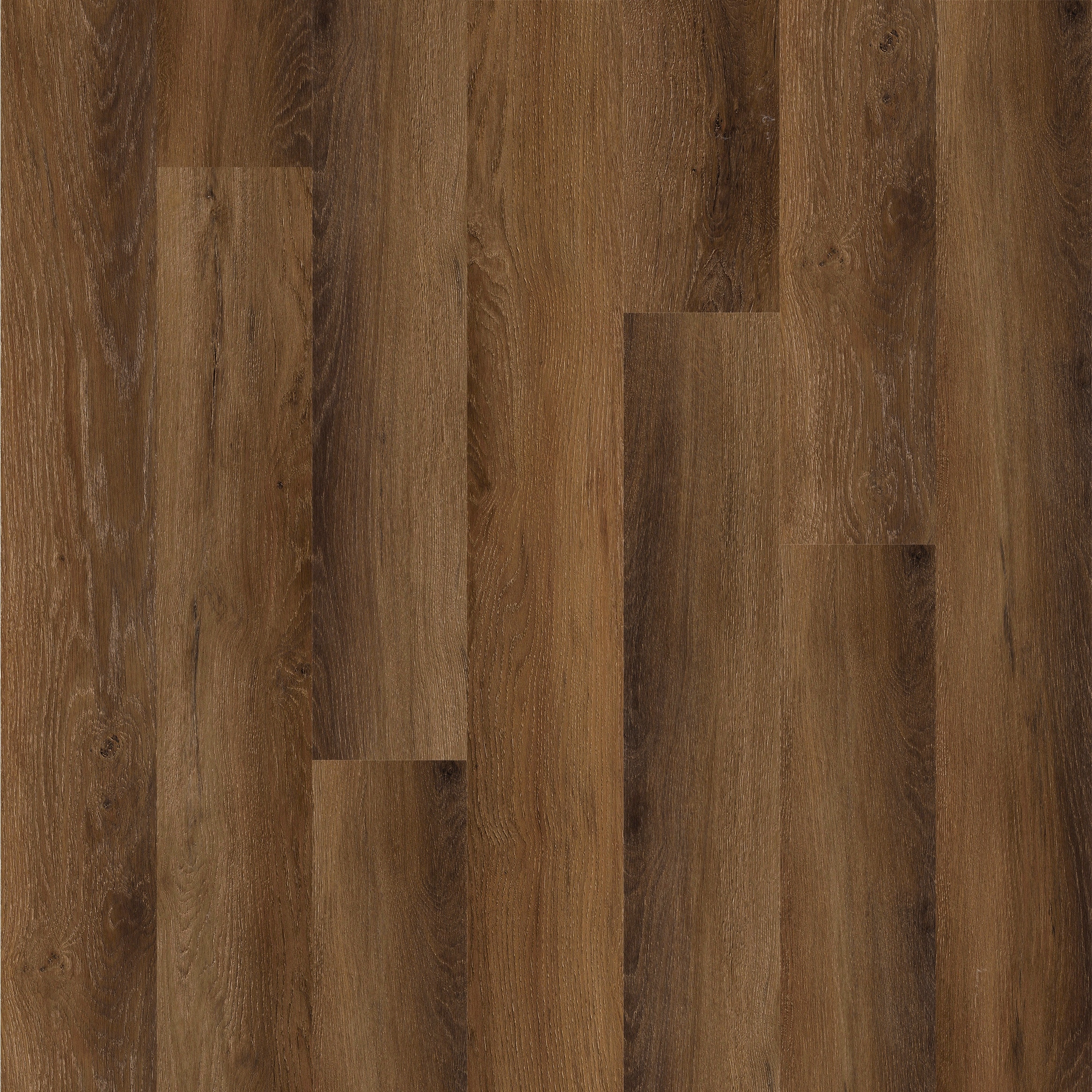 Style Selections LWD8726SS Penny Oak Brown Wood look 6-mil x 6-in W x 48-in L Waterproof and Water Resistant Interlocking Luxury Vinyl Plank Flooring ( 23.278-sq ft Carton )