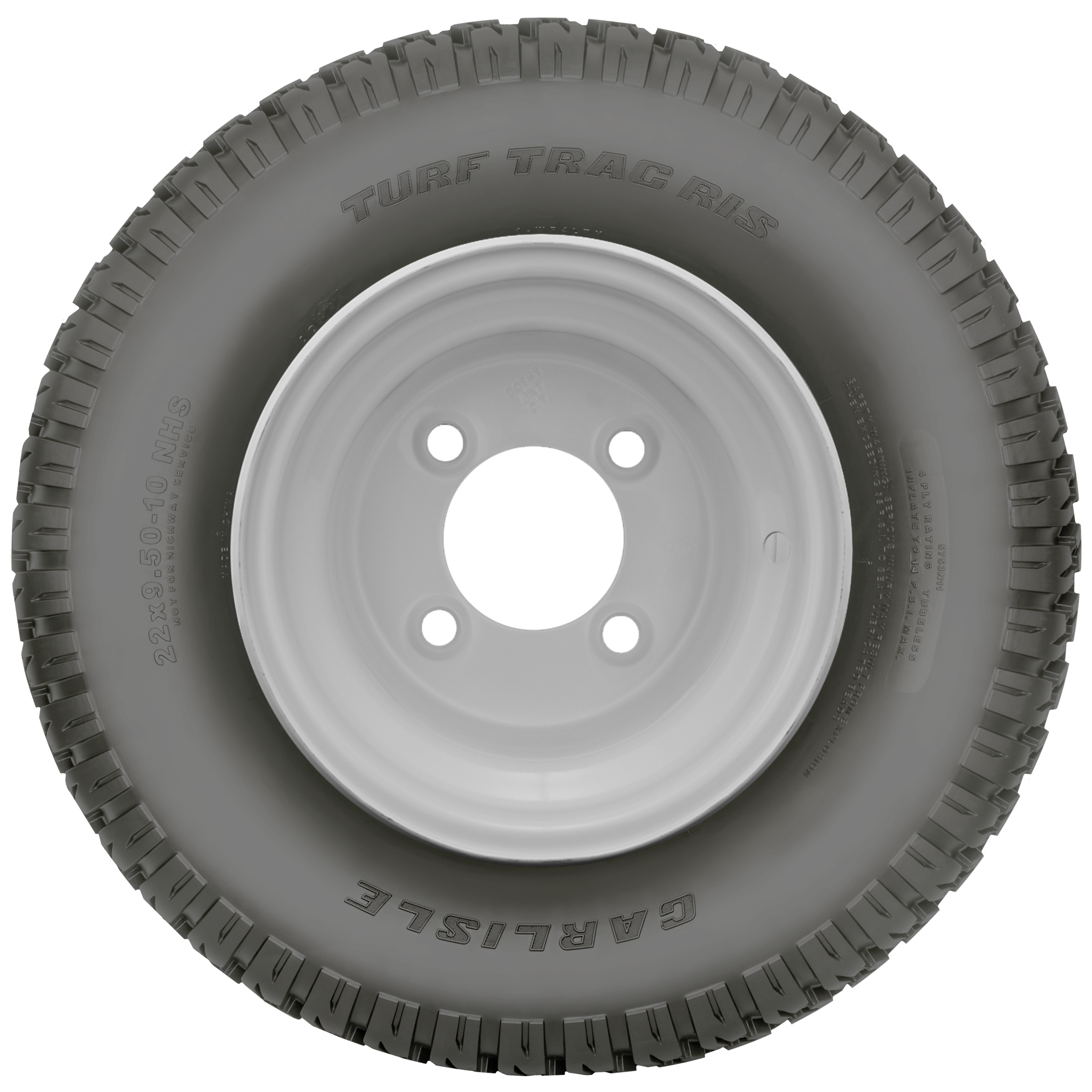 Carlisle 1 unit 18x9 50 8 tl 2 knobby in the wheels tires department