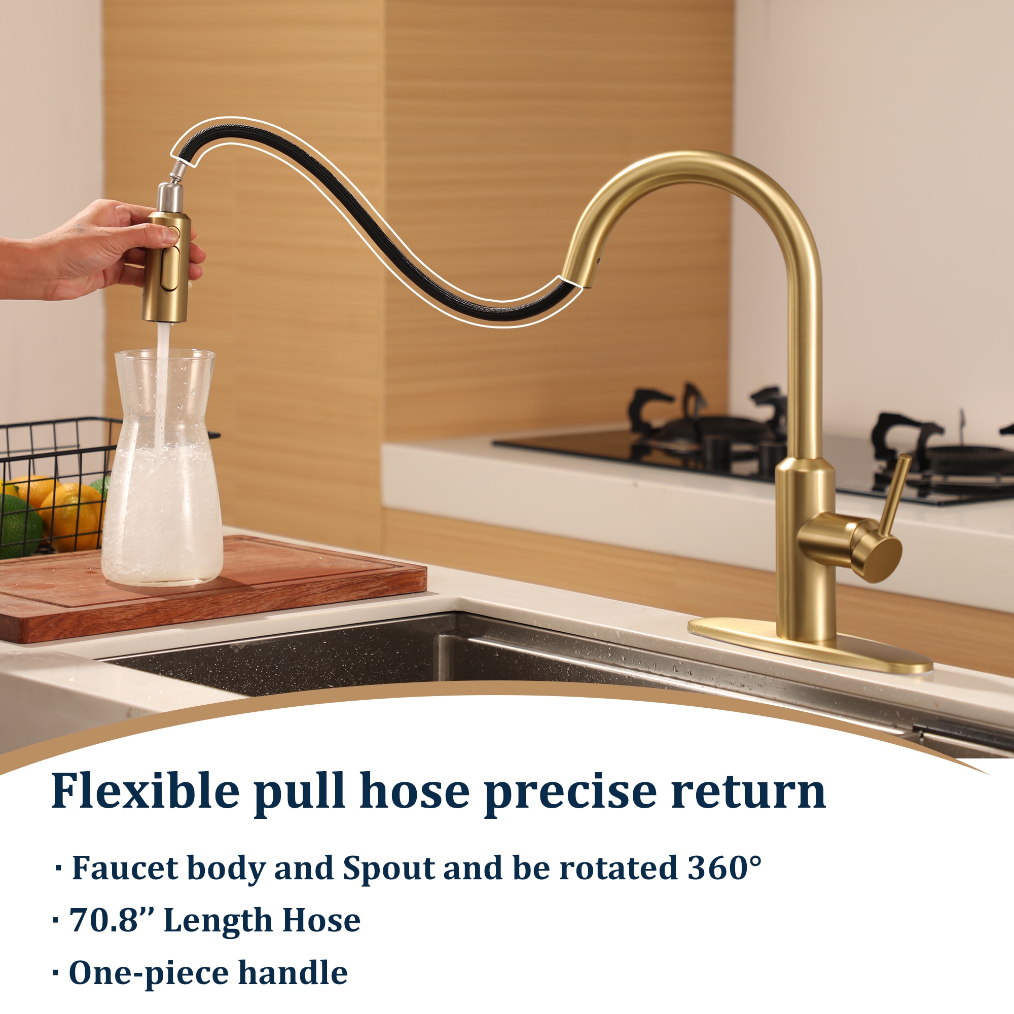 Clihome CL-MS4511-BG Kitchen-Faucets - View #8