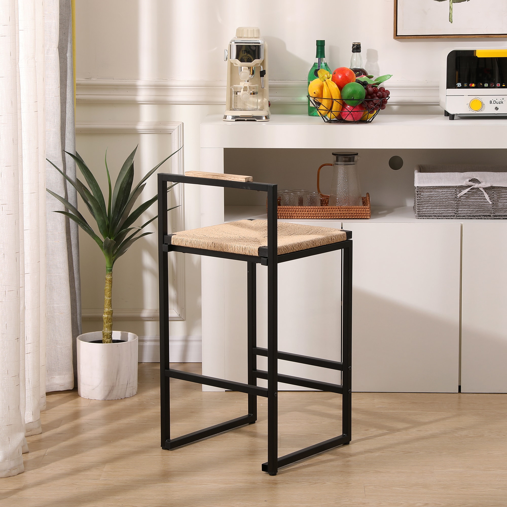 Sumyeg WF-HW65771WH-4-LA Dining-Chairs - View #4