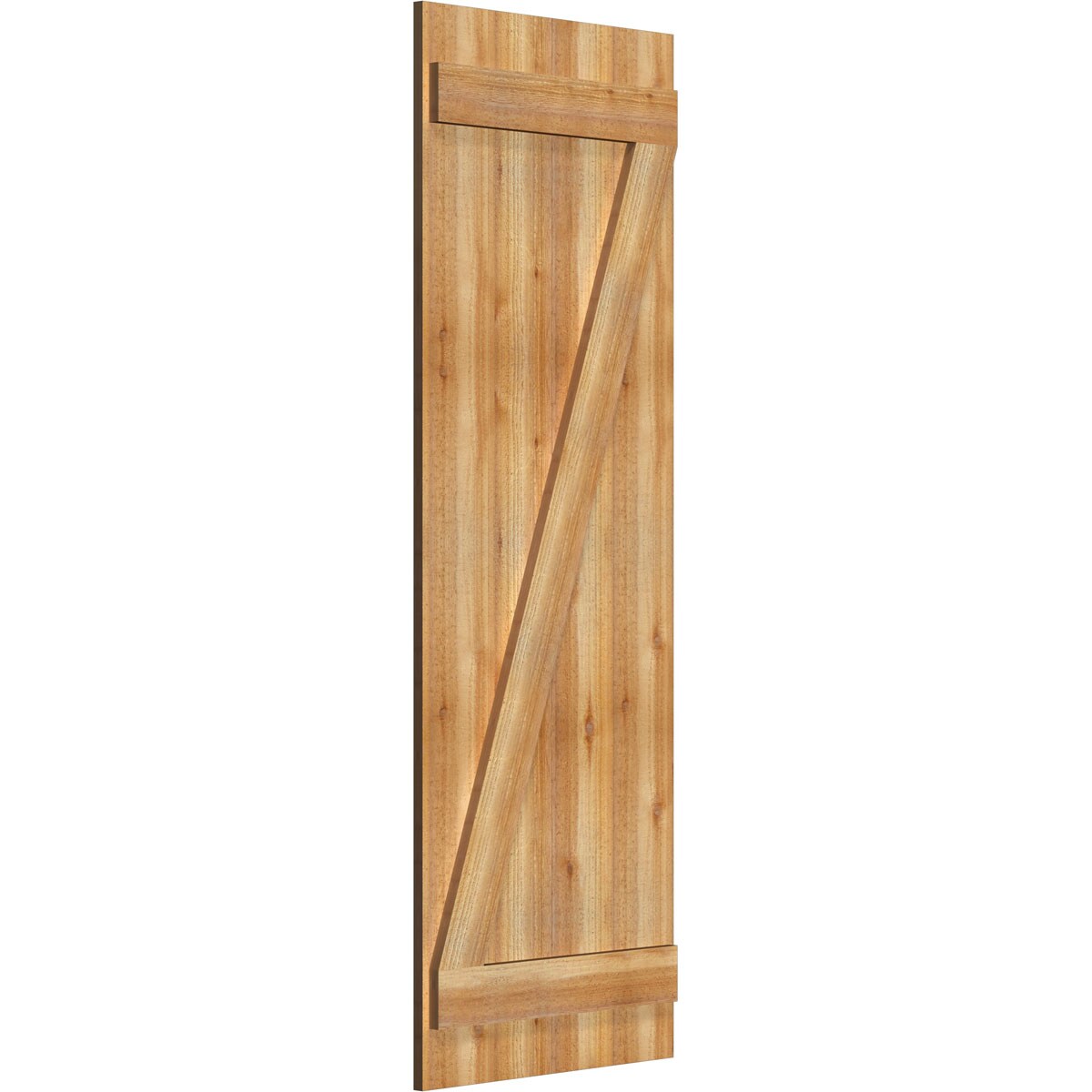 Ekena Millwork RBJ06Z21X062RWR Exterior-Shutters - View #2