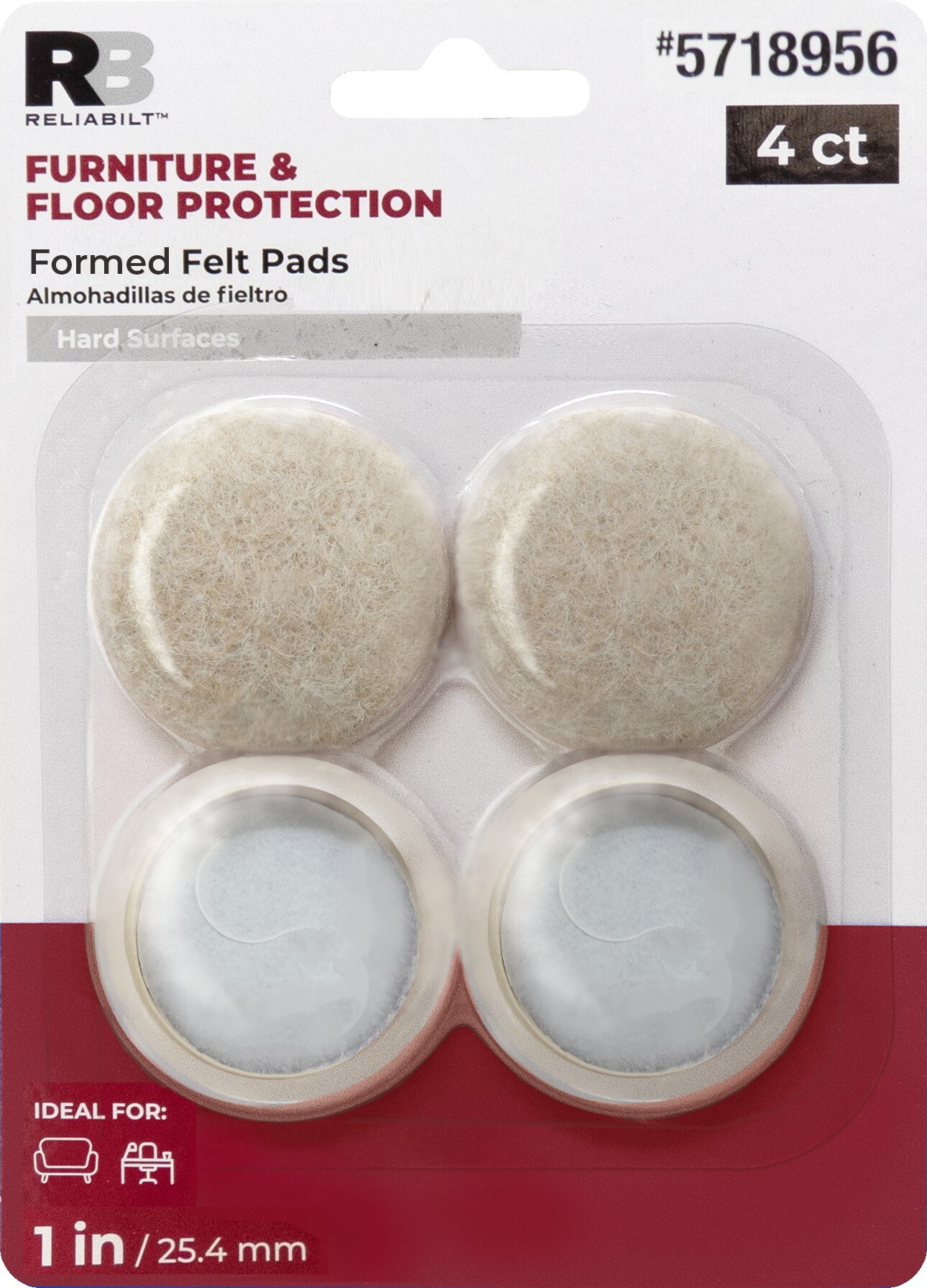 RELIABILT 4318424RB Felt-Pads - View #7